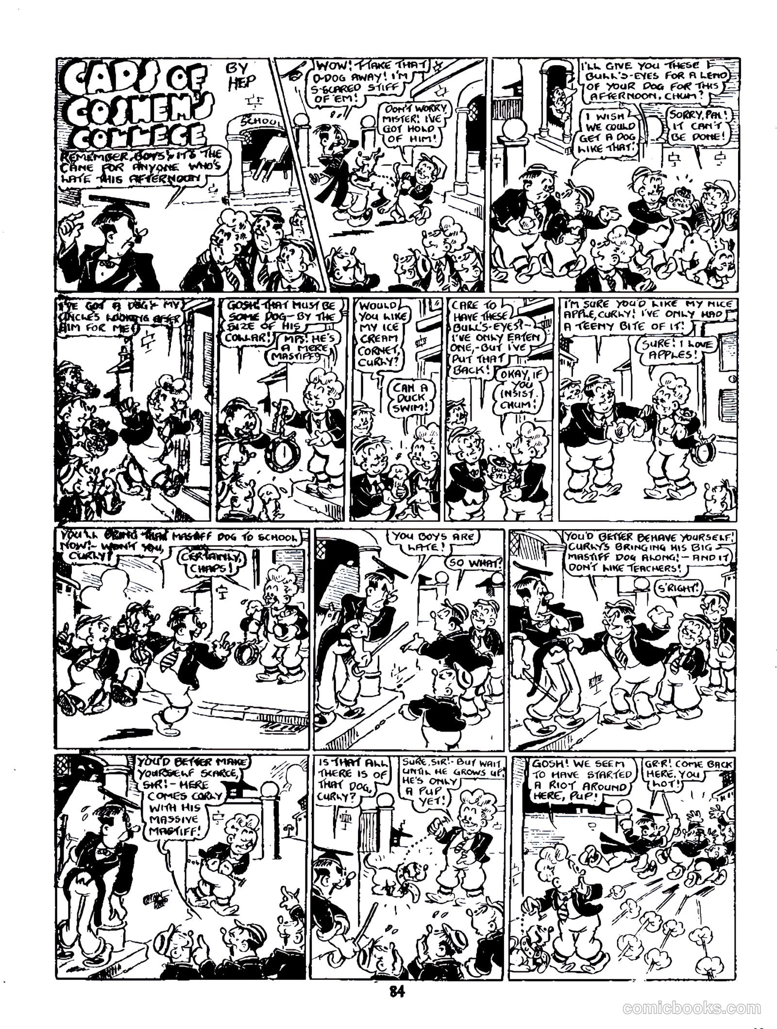 Cute Fun Album 1953 strips only #1 — page 28 of 38