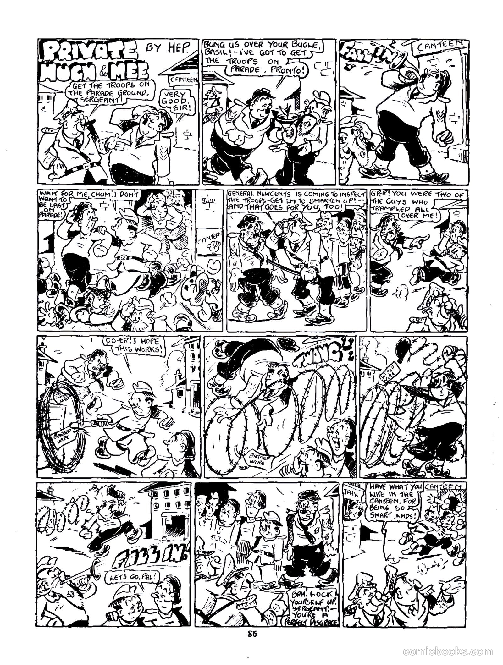 Cute Fun Album 1953 strips only #1 — page 30 of 38