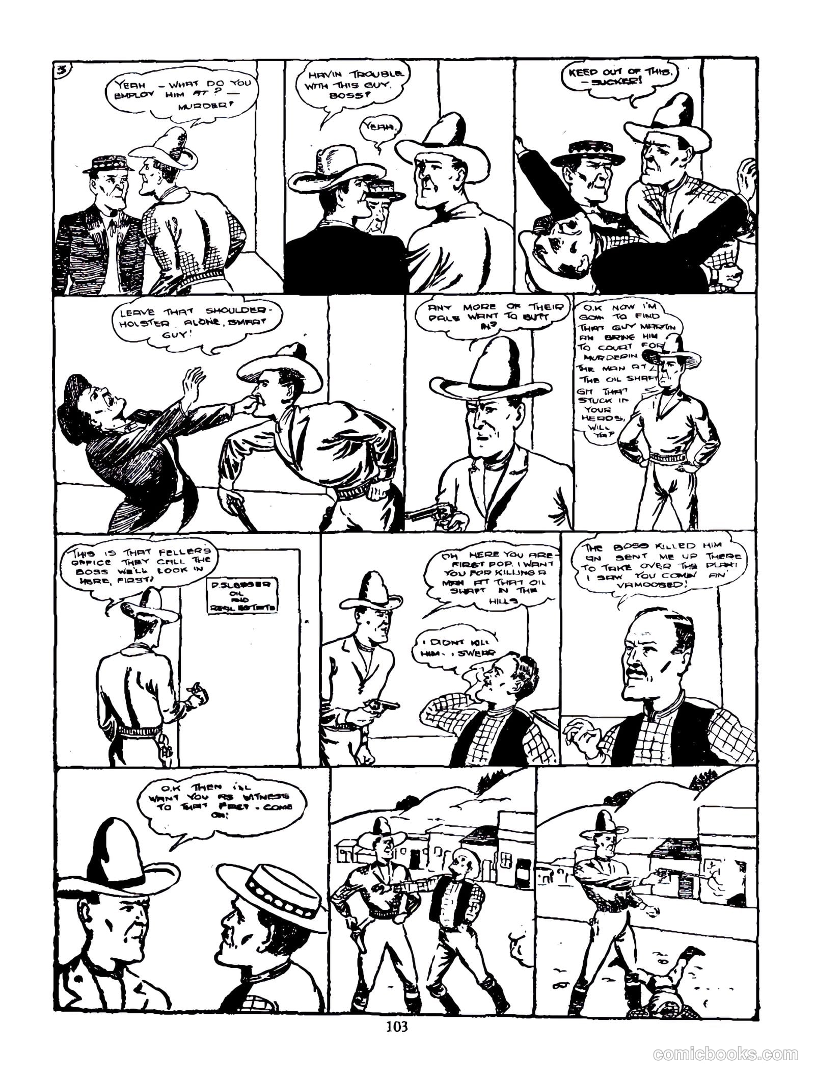 Cute Fun Album 1953 strips only #1 — page 35 of 38