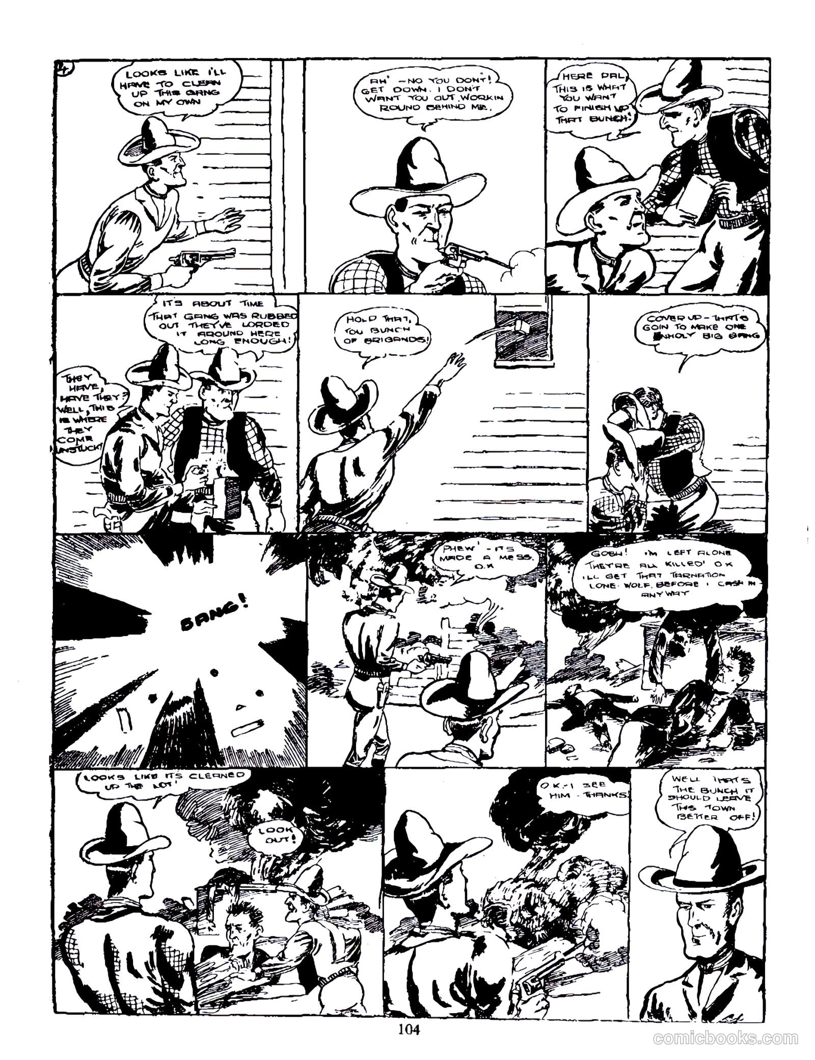 Cute Fun Album 1953 strips only #1 — page 36 of 38