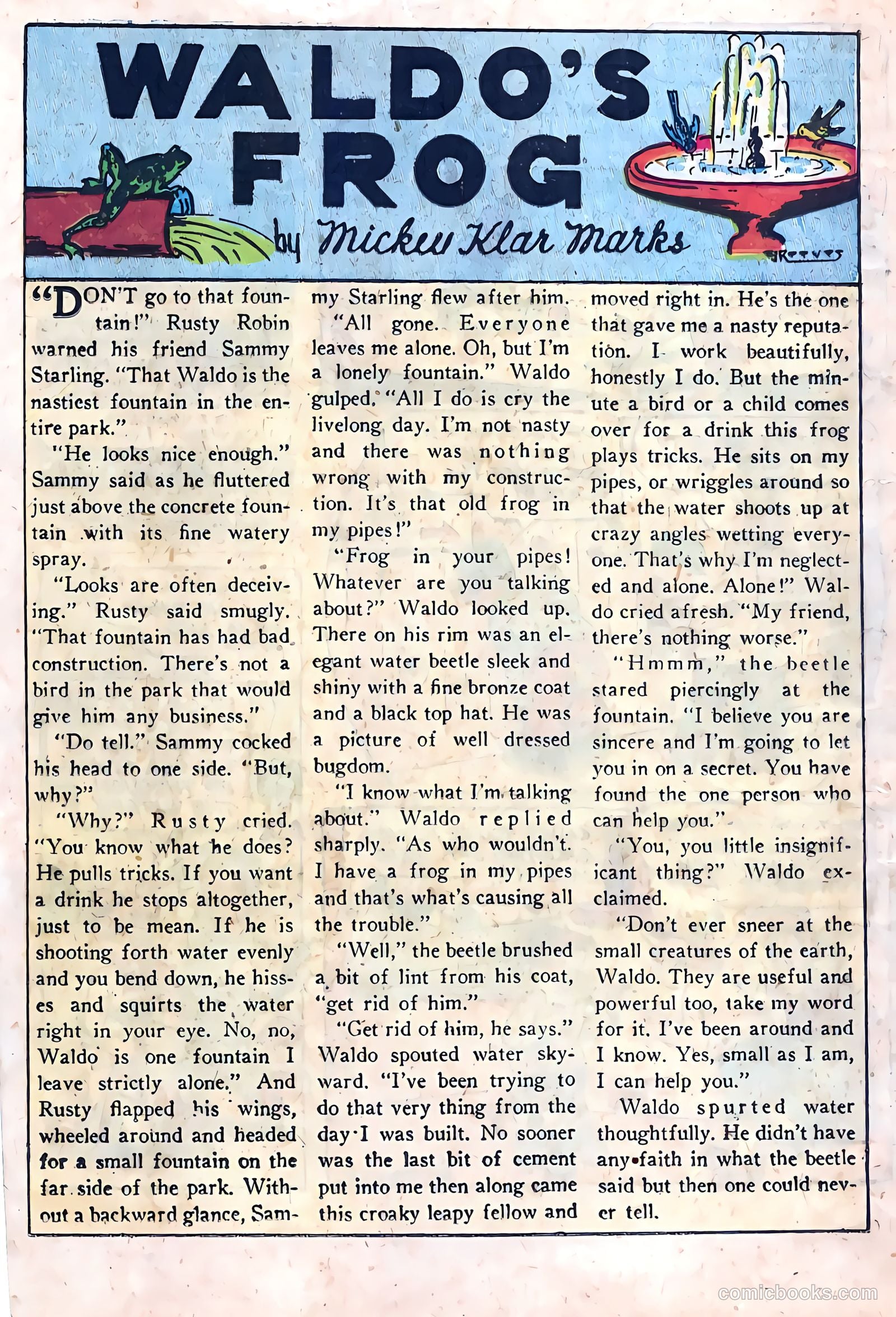 Frisky Fables #38 — page 18 of 36