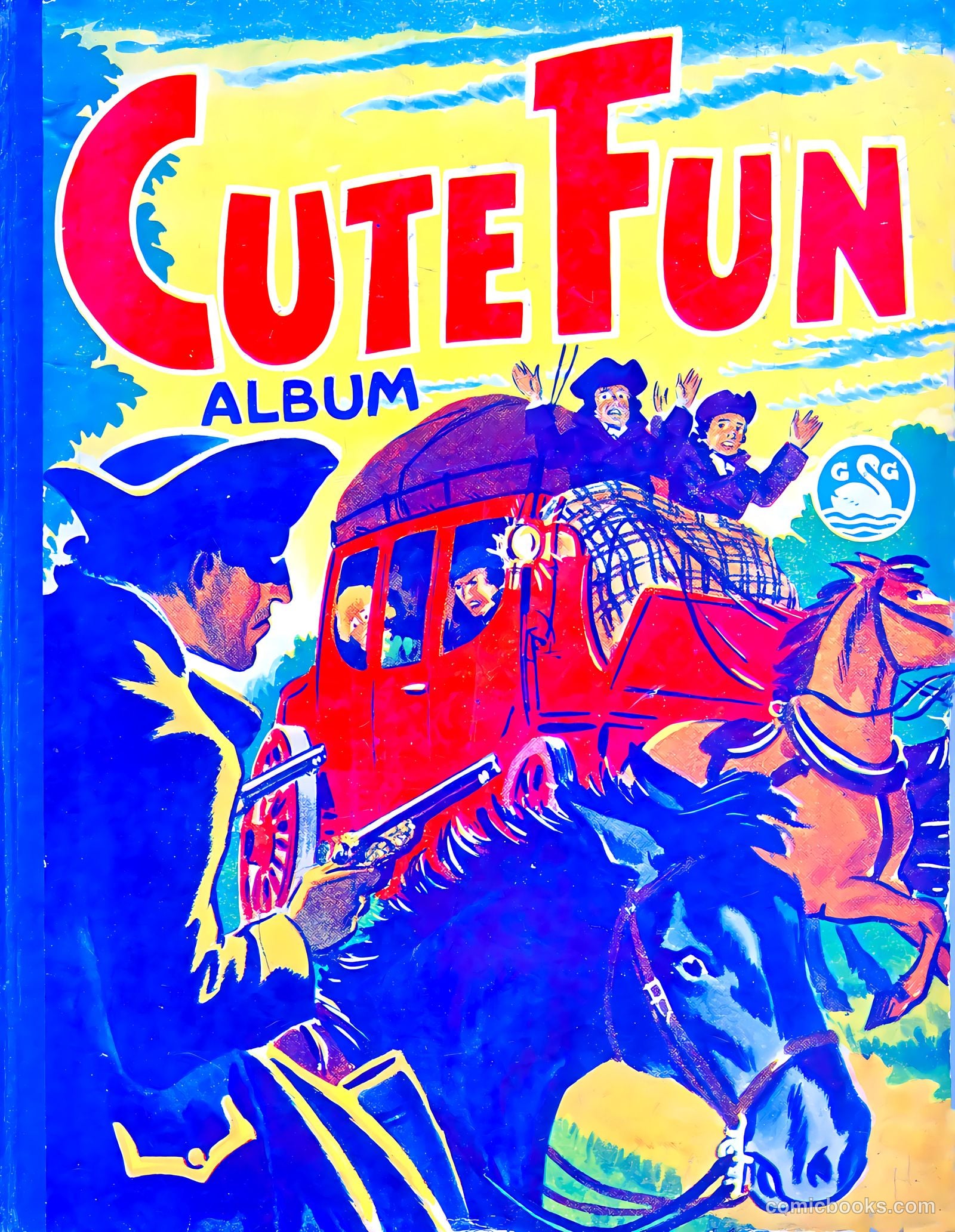 Cute Fun album 1955 strips only #1 — page 1 of 46