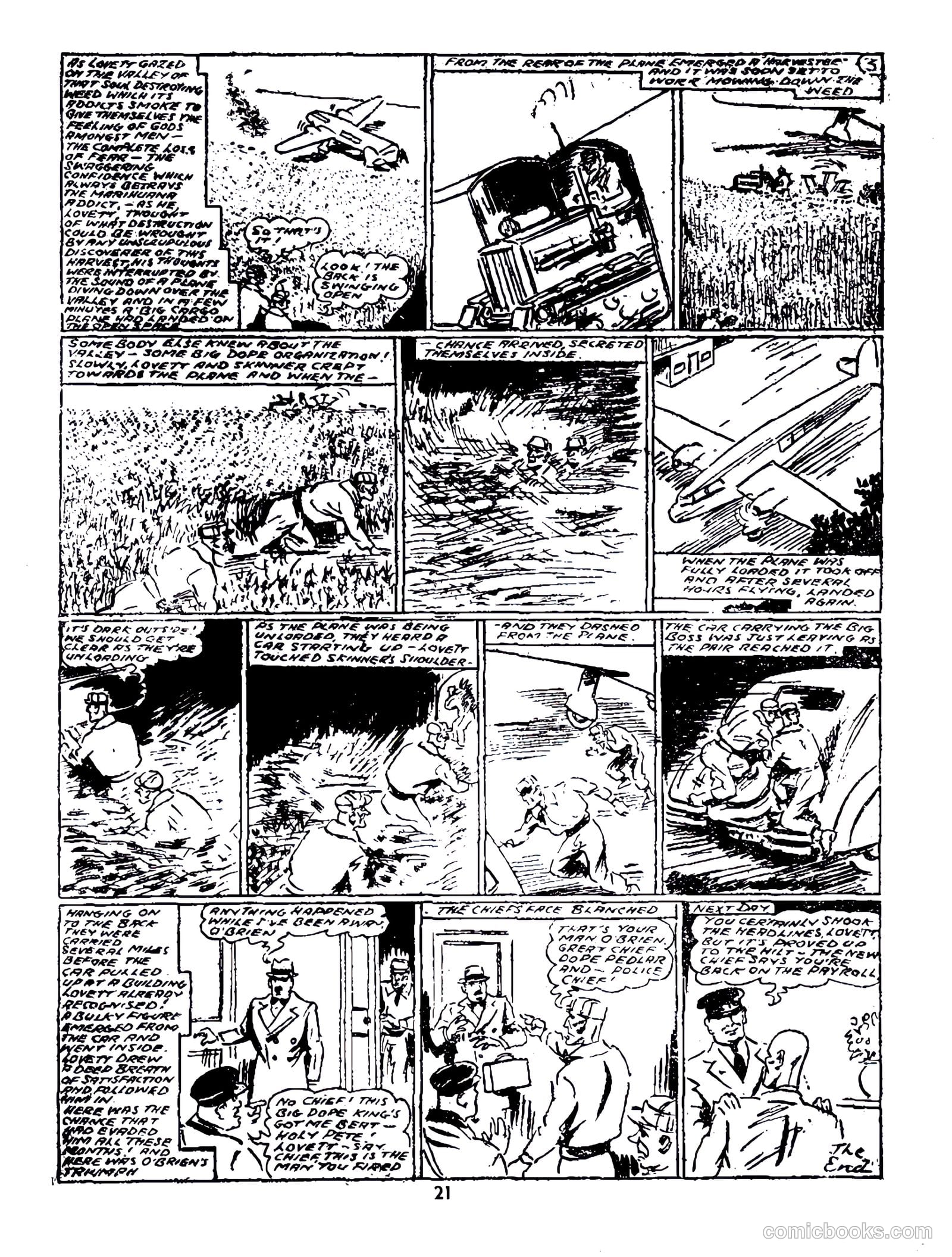 Cute Fun album 1955 strips only #1 — page 8 of 46