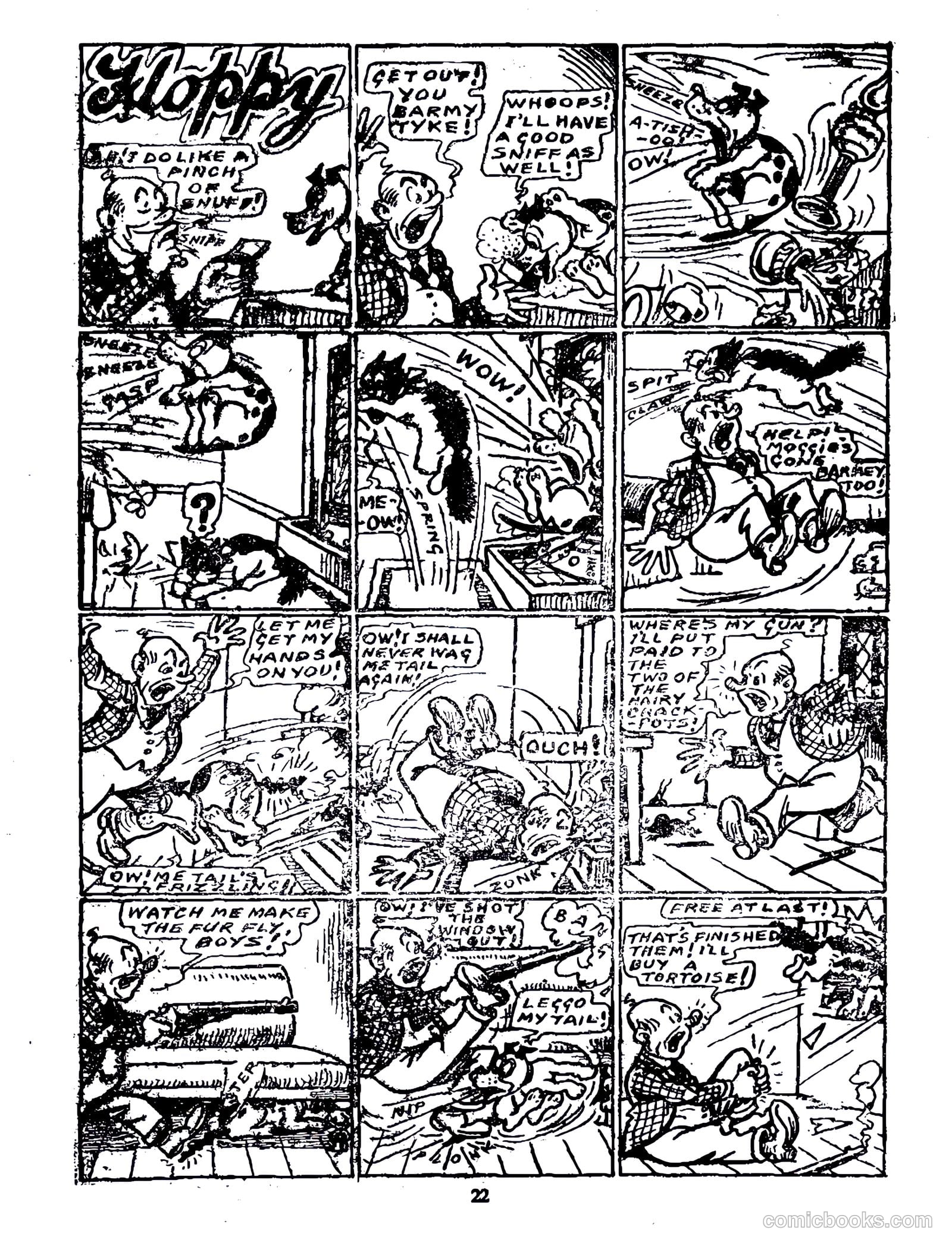 Cute Fun album 1955 strips only #1 — page 9 of 46