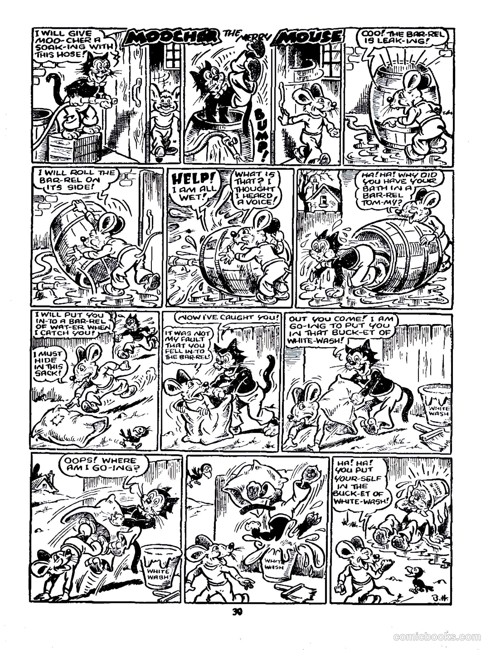 Cute Fun album 1955 strips only #1 — page 10 of 46