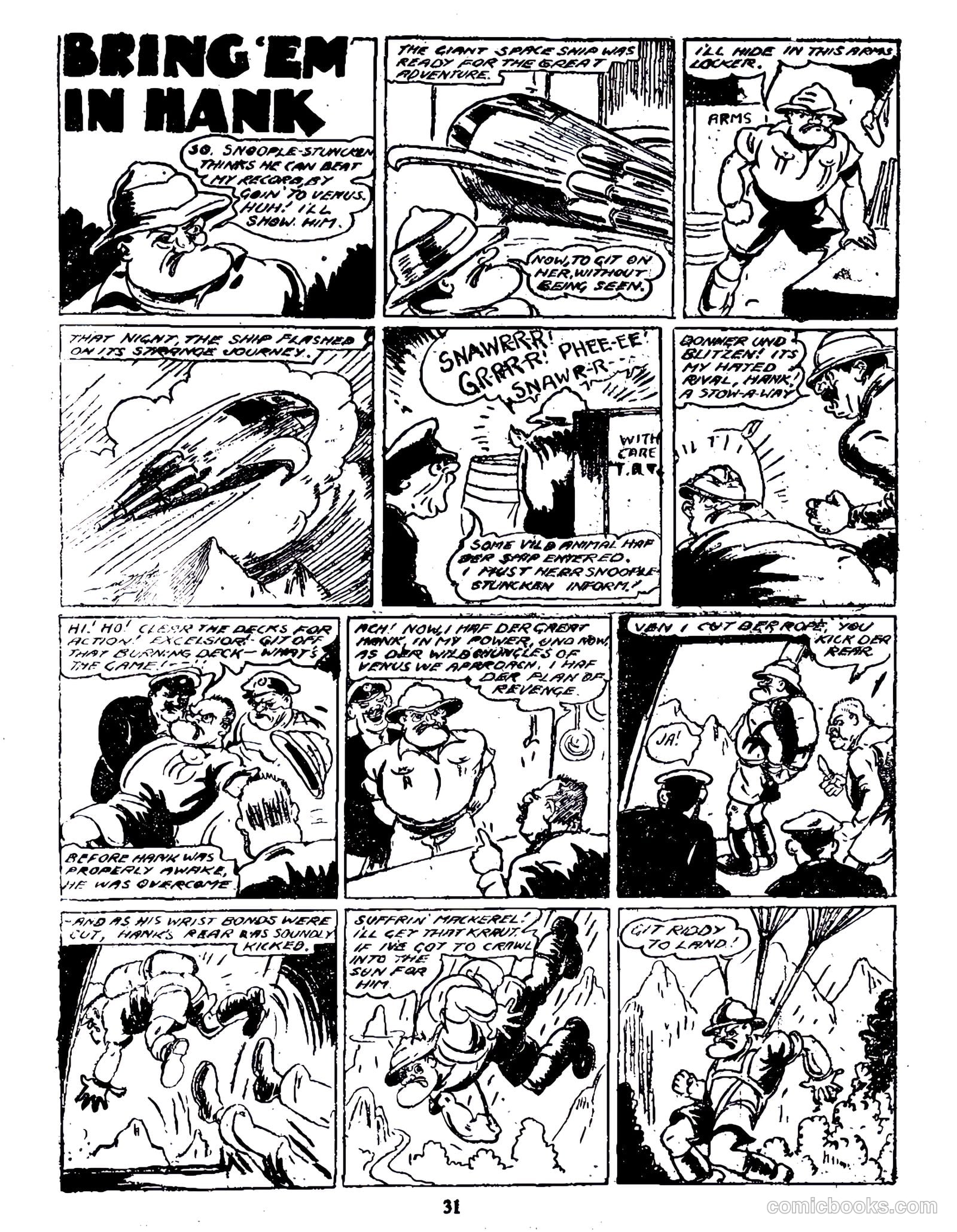 Cute Fun album 1955 strips only #1 — page 11 of 46