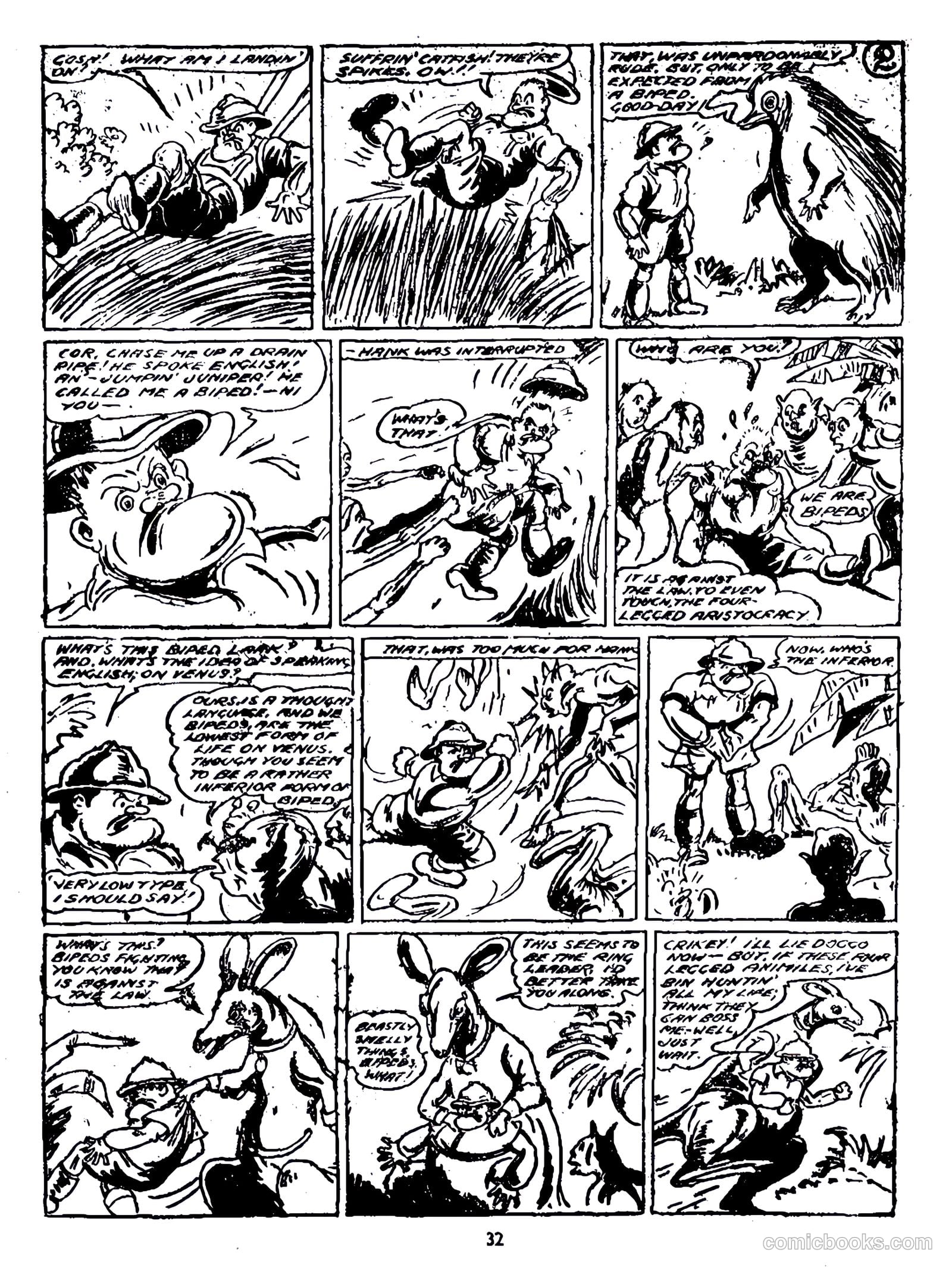 Cute Fun album 1955 strips only #1 — page 12 of 46