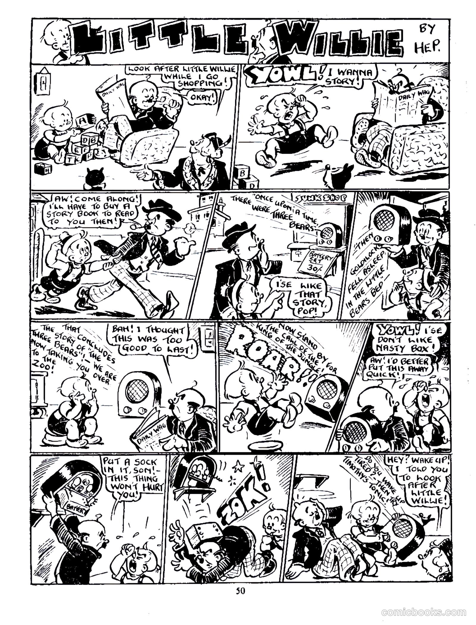Cute Fun album 1955 strips only #1 — page 21 of 46