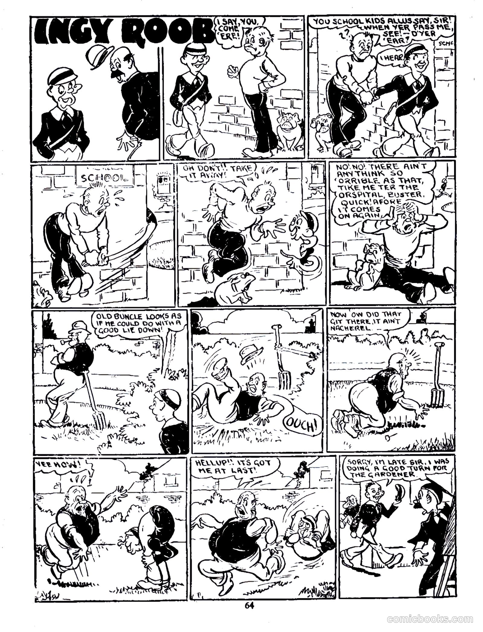 Cute Fun album 1955 strips only #1 — page 27 of 46