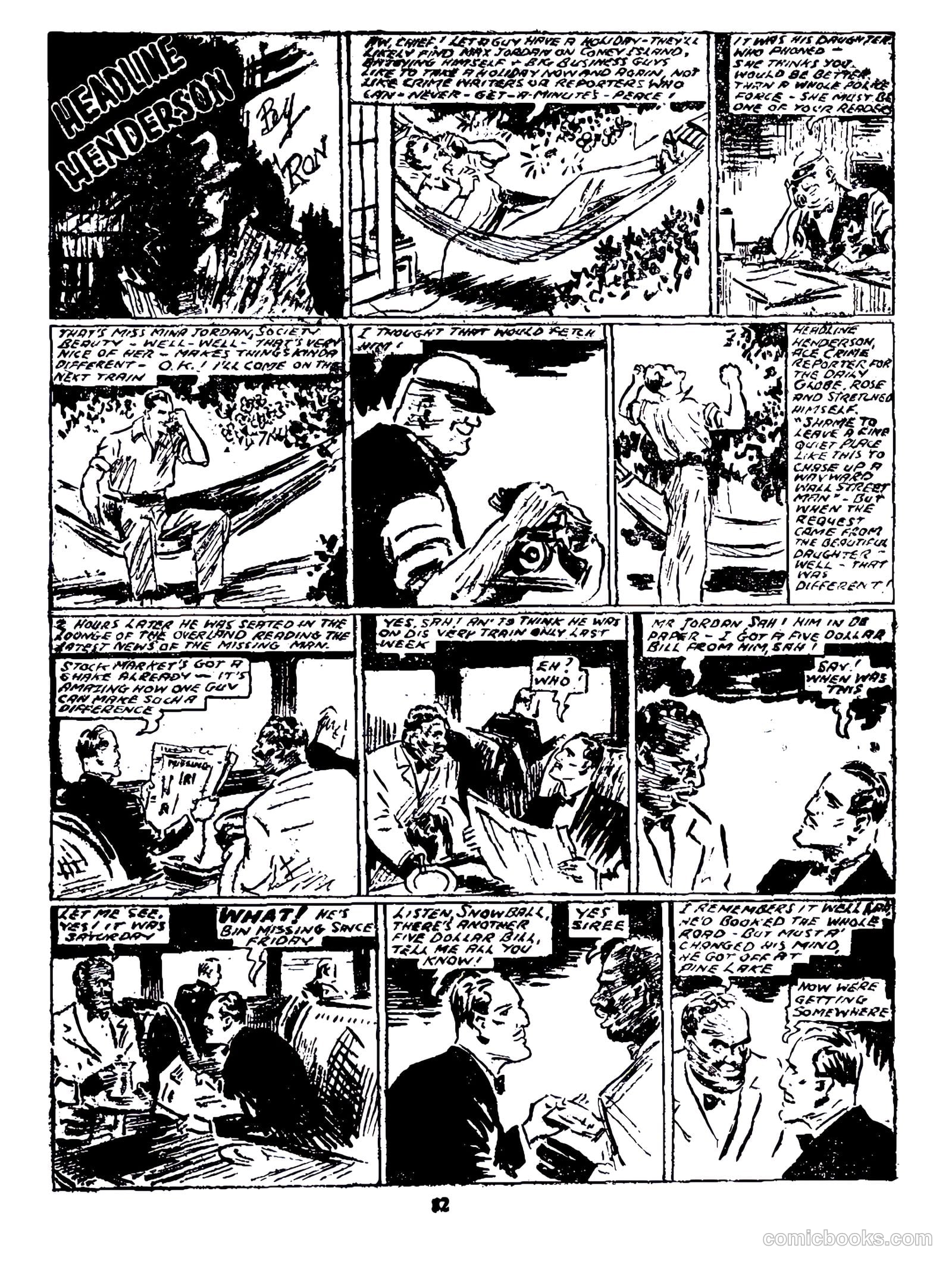 Cute Fun album 1955 strips only #1 — page 31 of 46