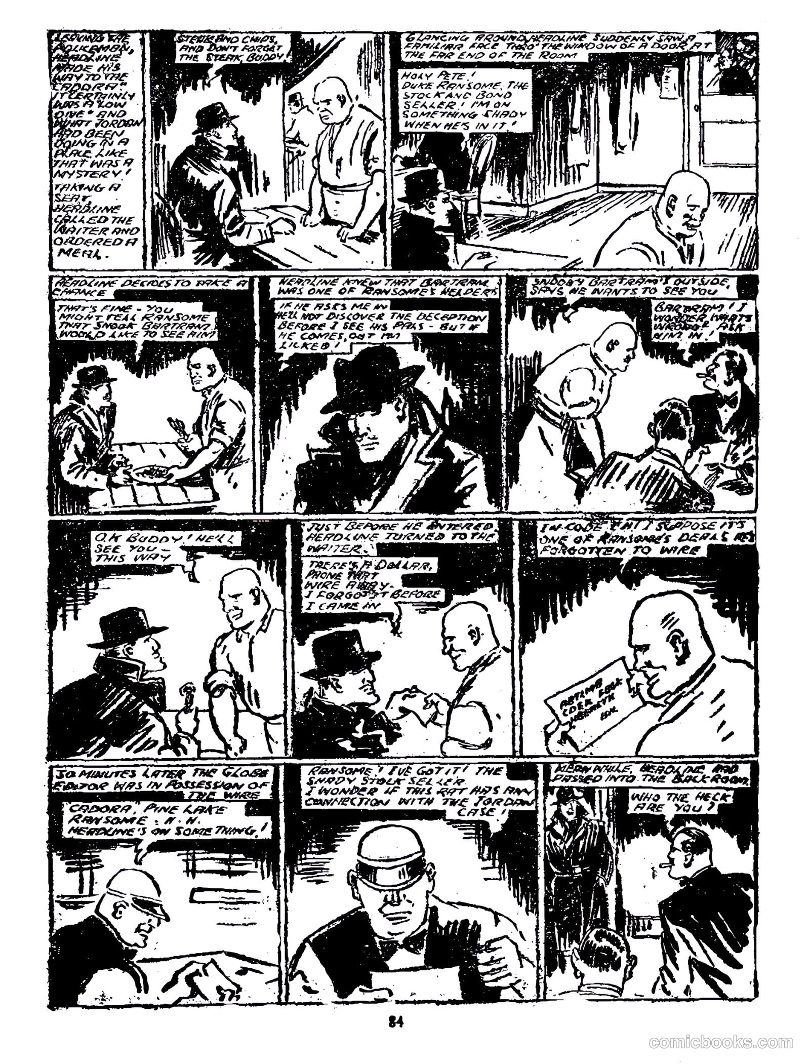 Cute Fun album 1955 strips only #1 — page 33 of 46