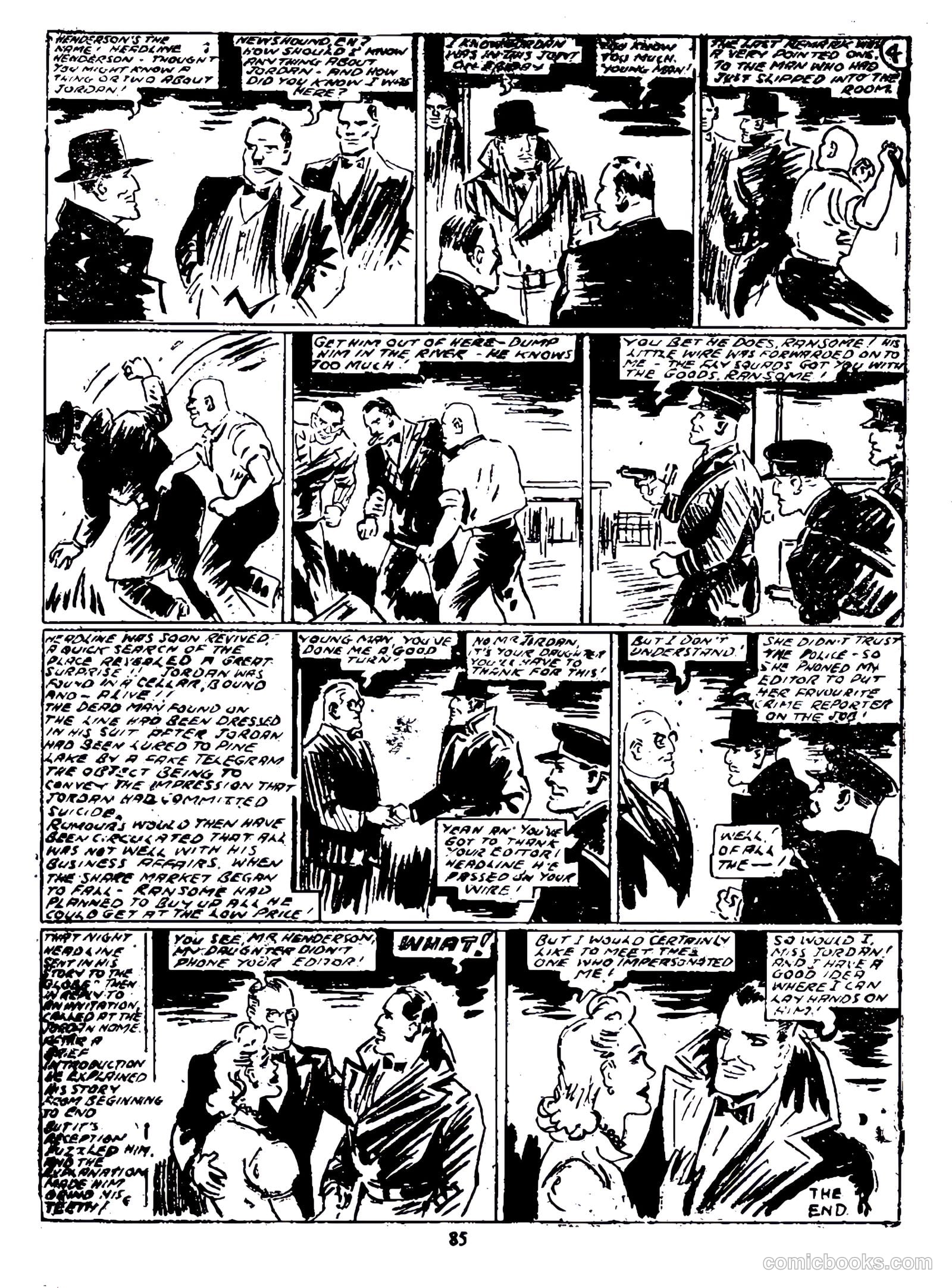 Cute Fun album 1955 strips only #1 — page 34 of 46