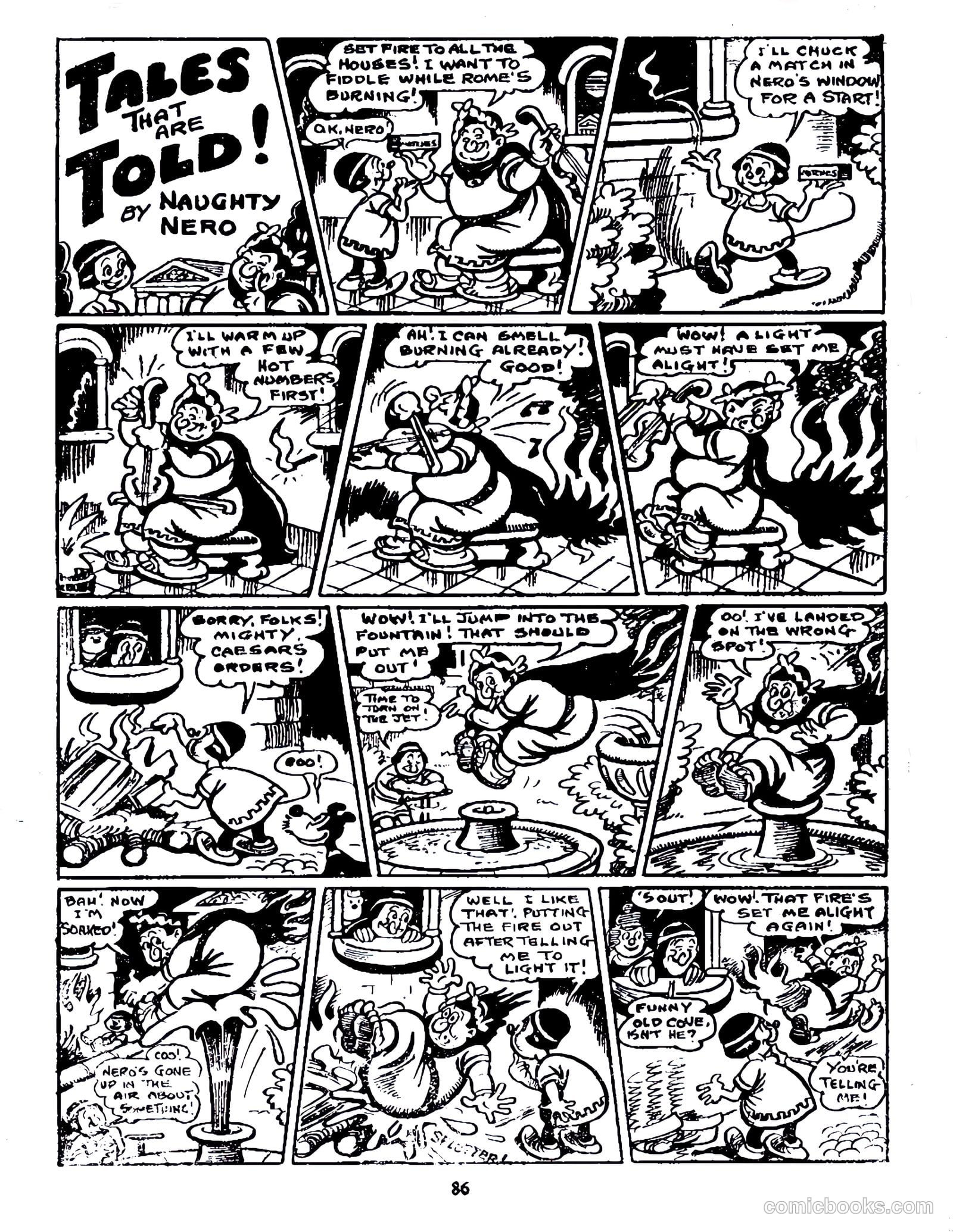 Cute Fun album 1955 strips only #1 — page 35 of 46