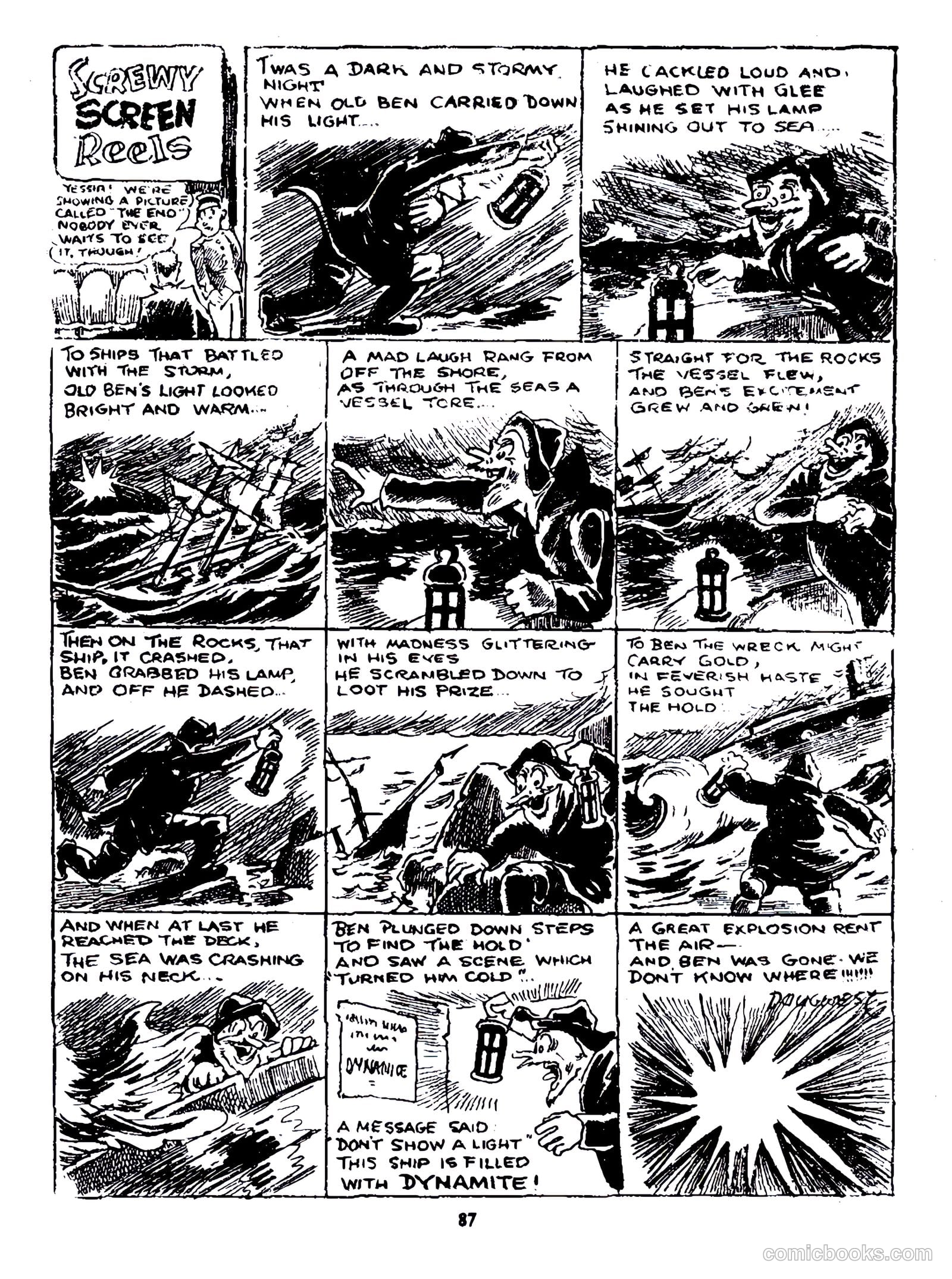 Cute Fun album 1955 strips only #1 — page 36 of 46