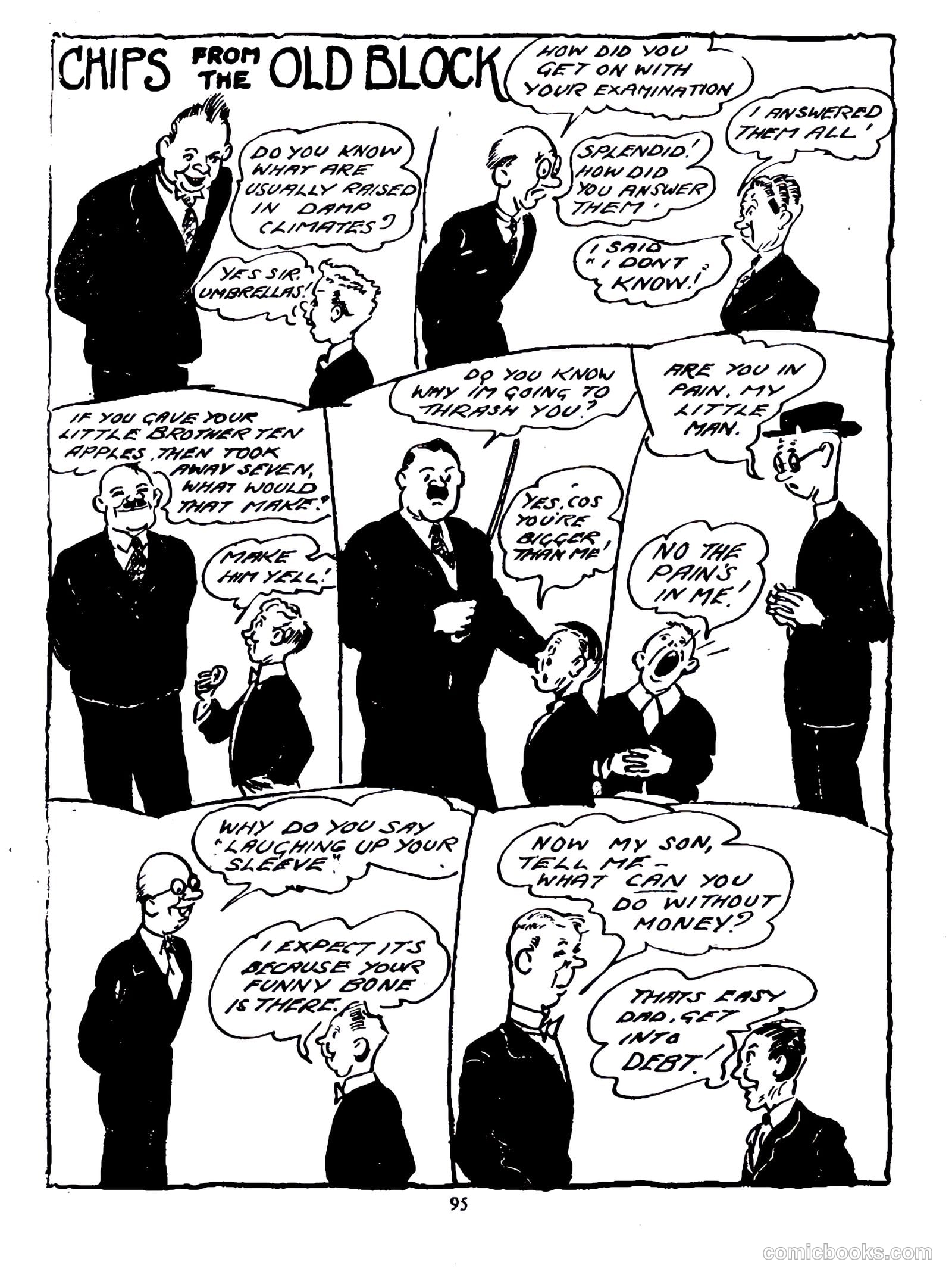 Cute Fun album 1955 strips only #1 — page 40 of 46
