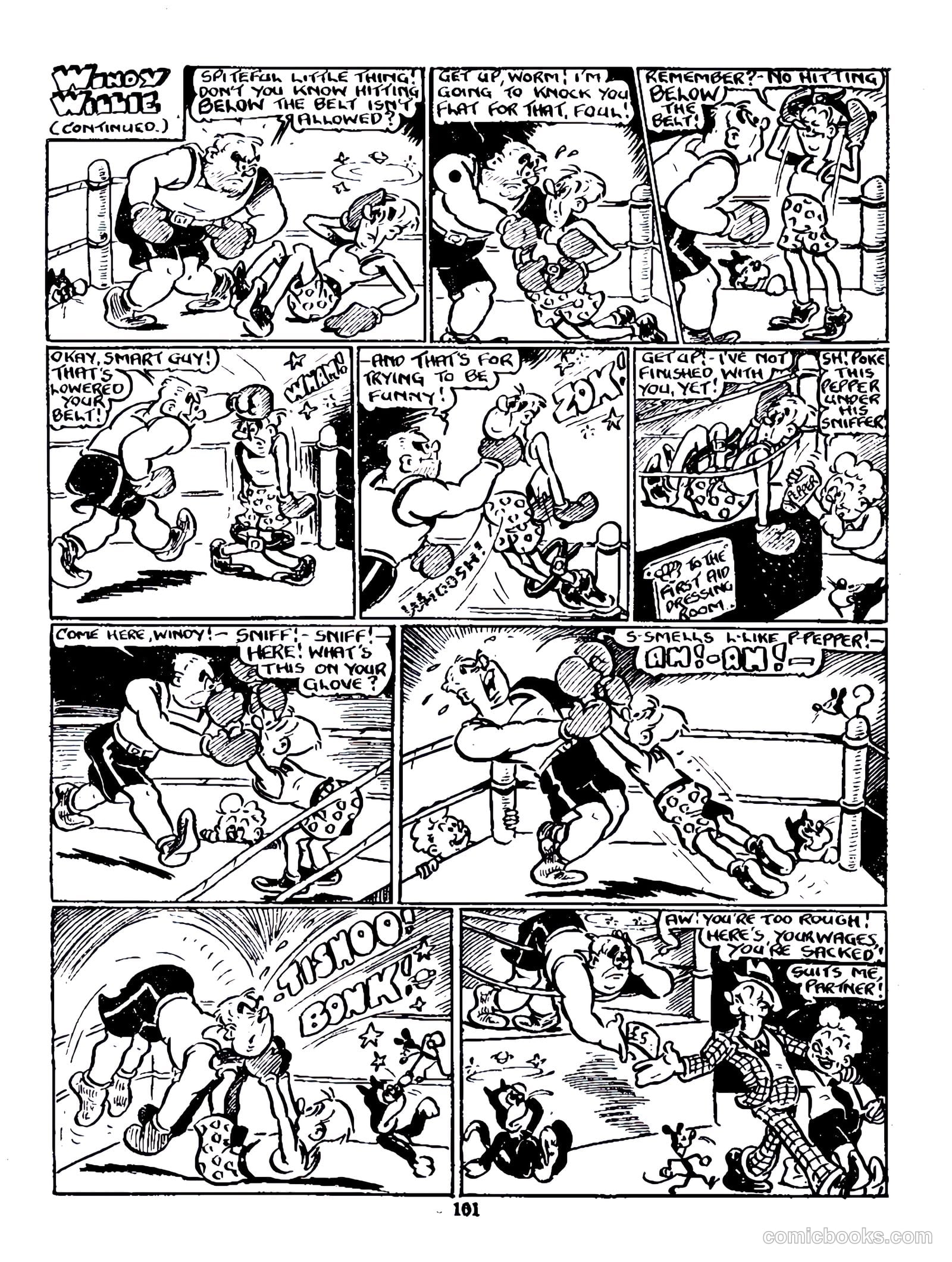 Cute Fun album 1955 strips only #1 — page 42 of 46