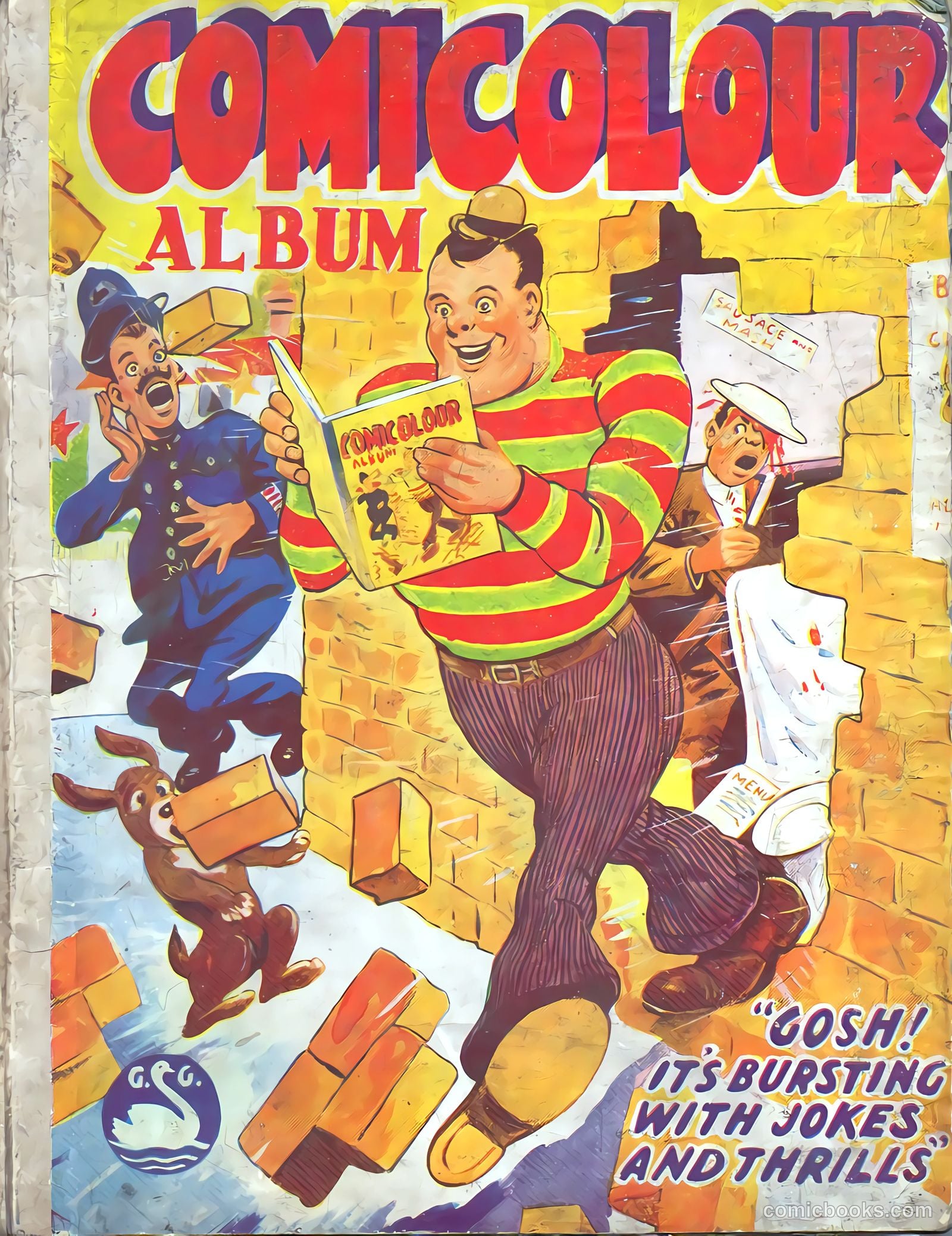 Comicolour Album 1953 Annual #1 — page 1 of 92