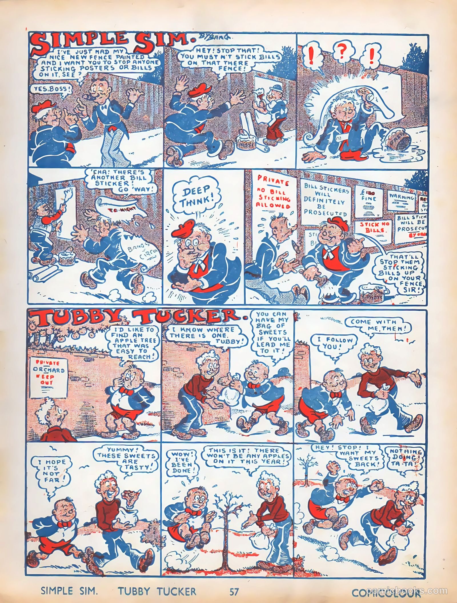 Comicolour Album 1953 Annual #1 — page 54 of 92