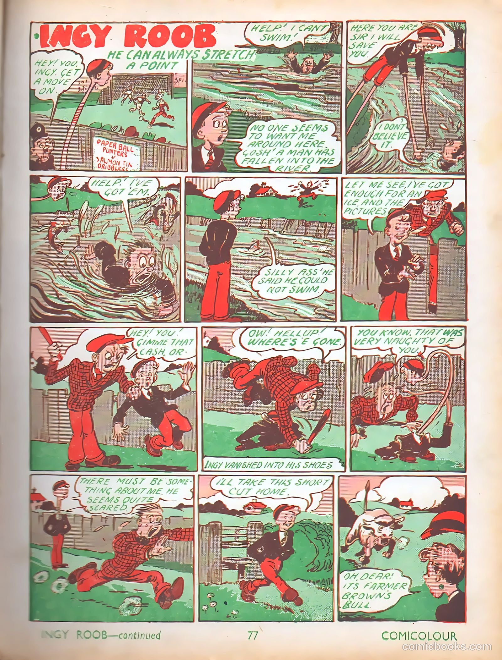 Comicolour Album 1953 Annual #1 — page 74 of 92