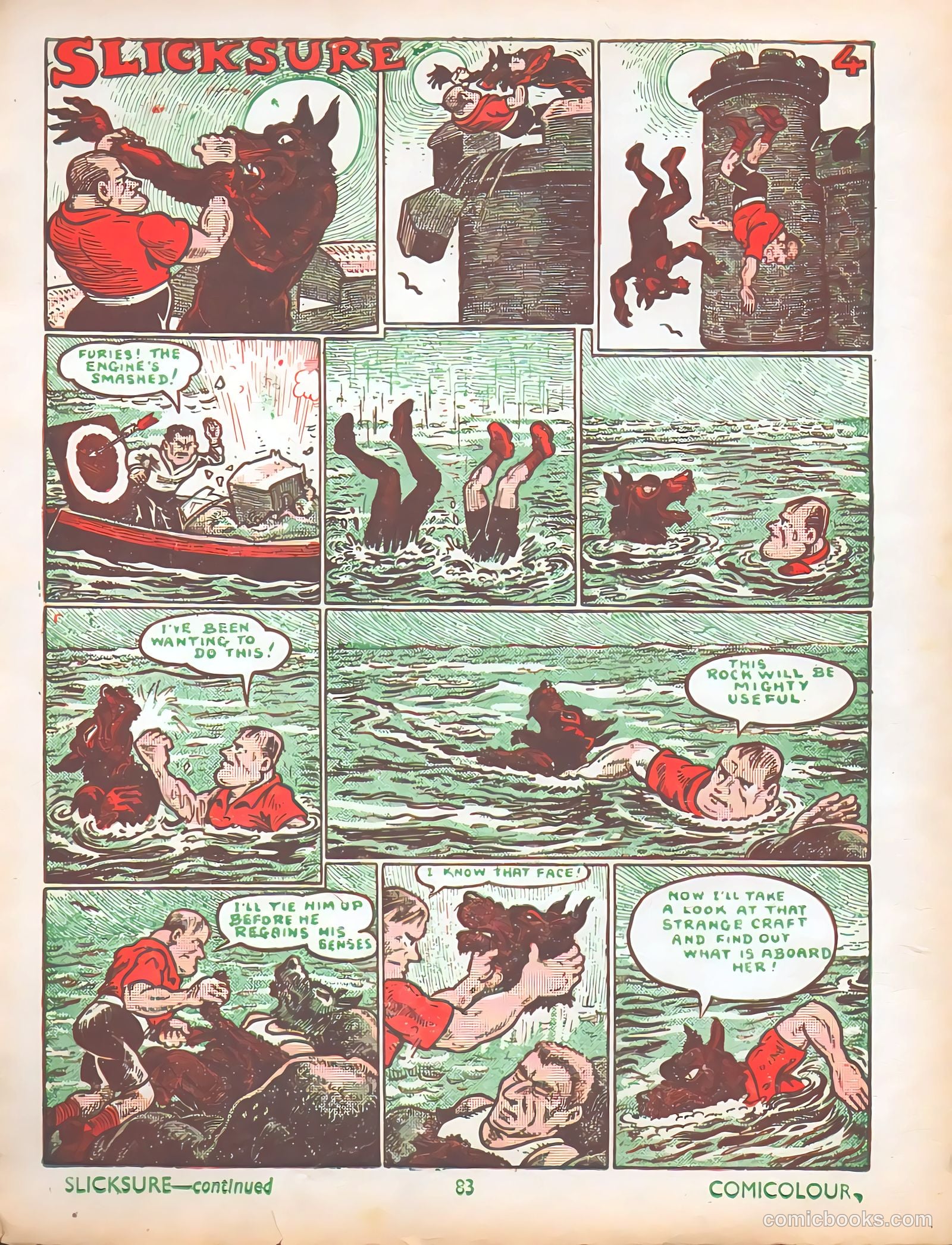 Comicolour Album 1953 Annual #1 — page 80 of 92