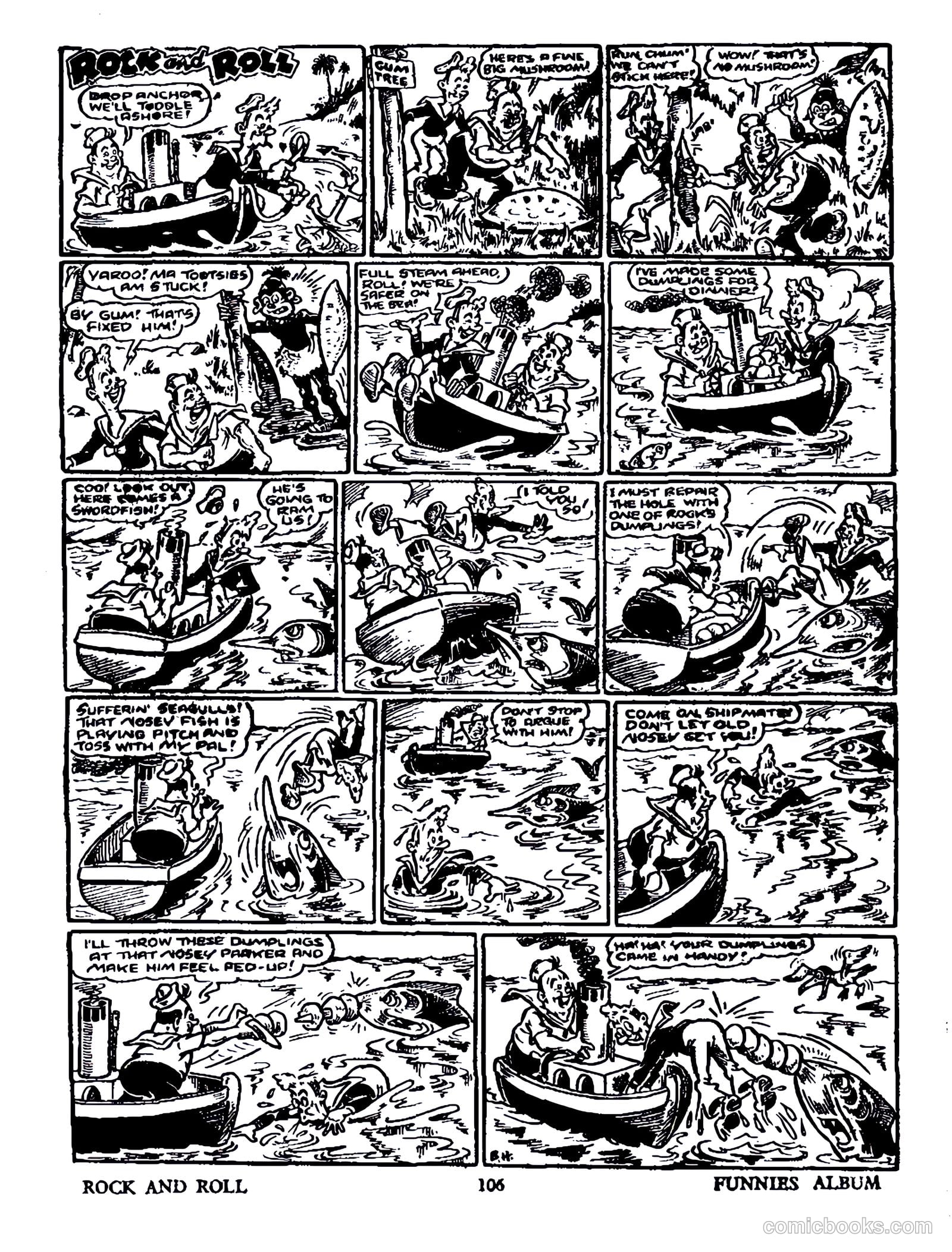 Funnies Album 1955 Part #2 — page 46 of 49