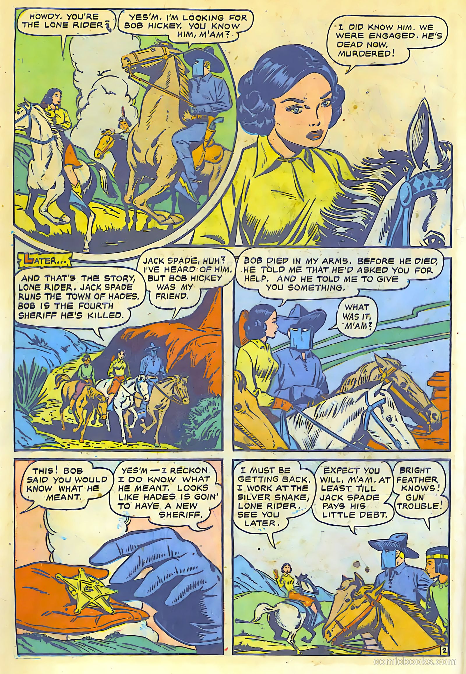 The Lone Rider #8 — page 3 of 30