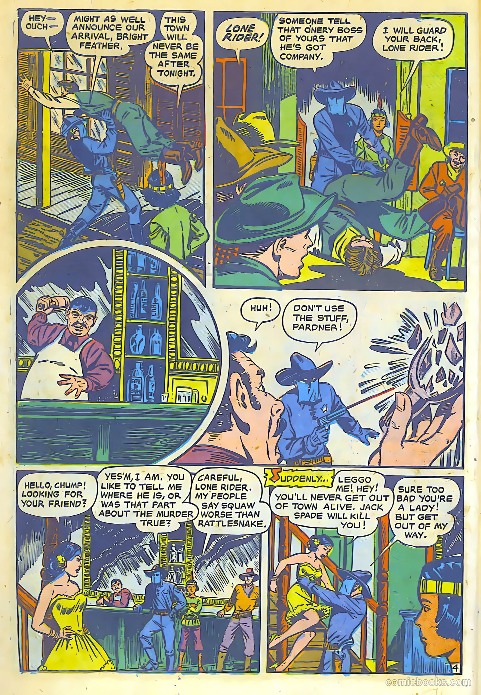 The Lone Rider #8 — page 5 of 30