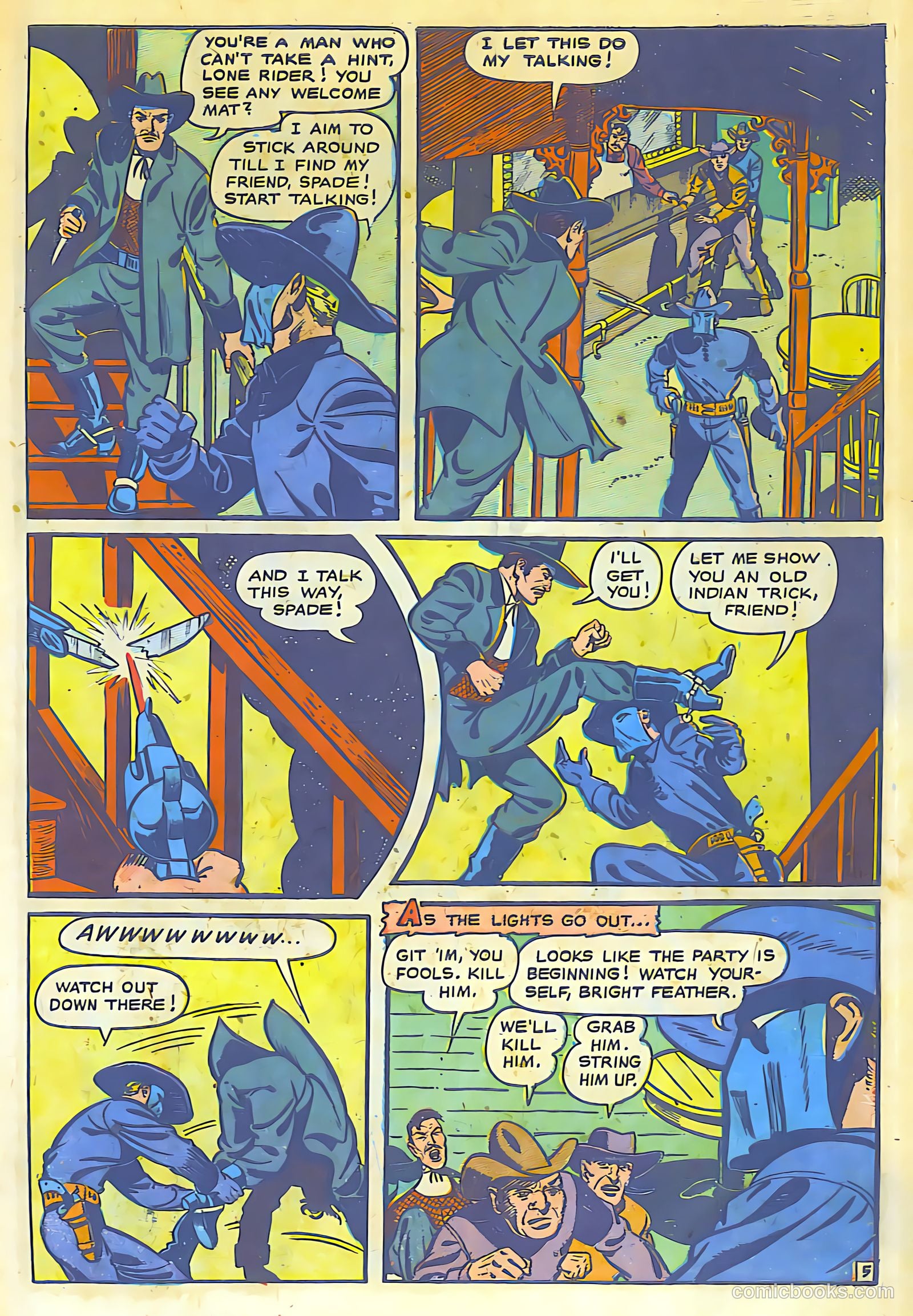The Lone Rider #8 — page 6 of 30