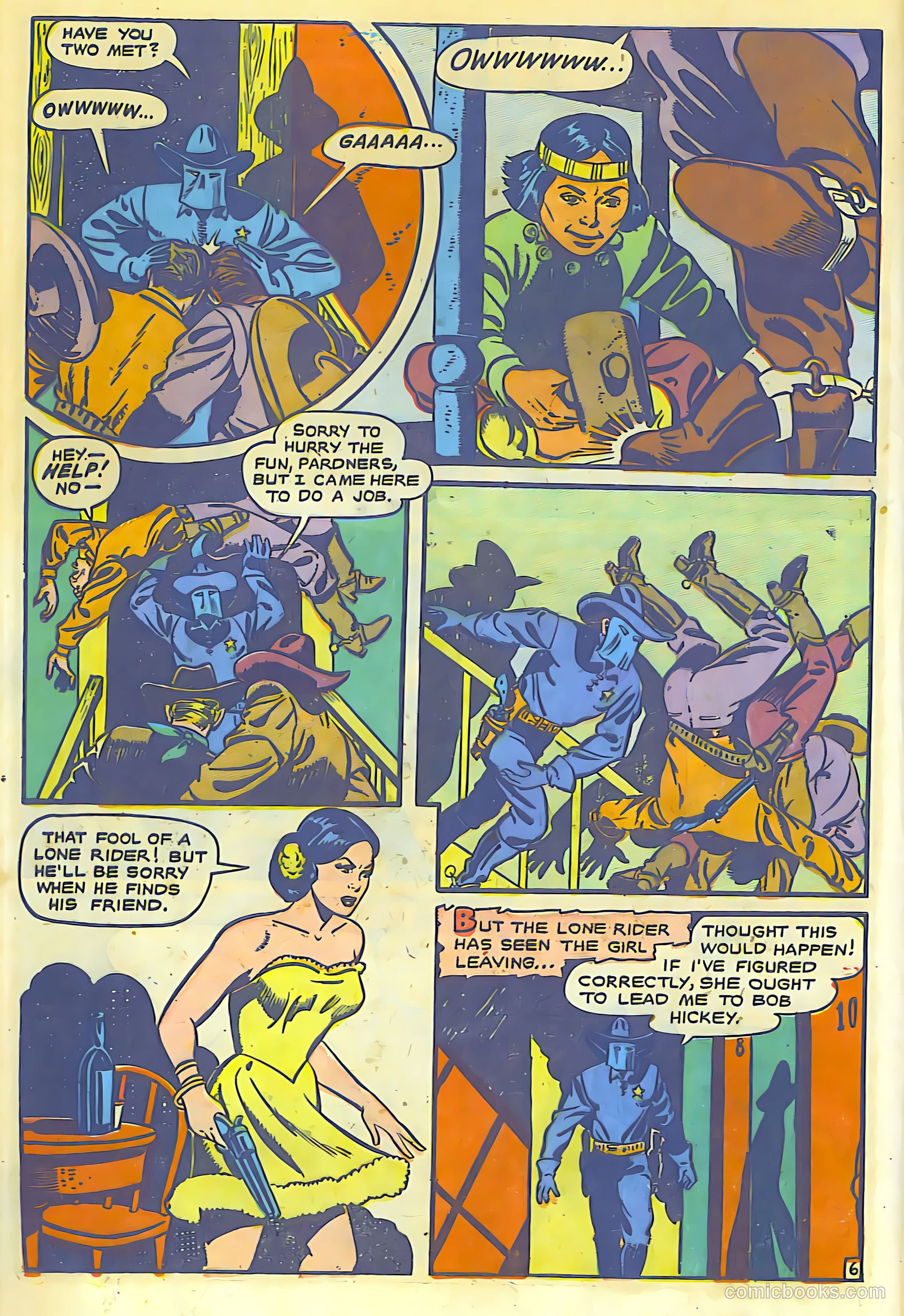 The Lone Rider #8 — page 7 of 30