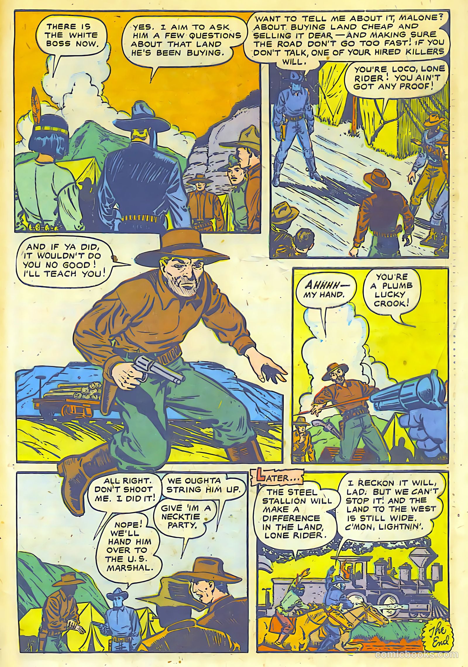 The Lone Rider #8 — page 30 of 30