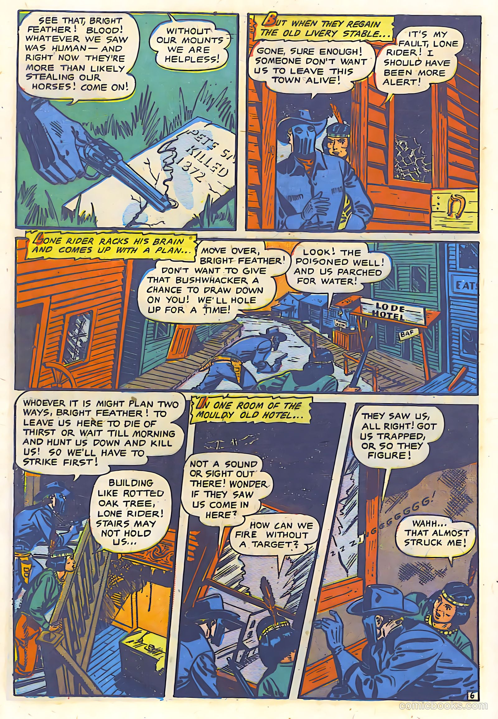 The Lone Rider #9 — page 7 of 30