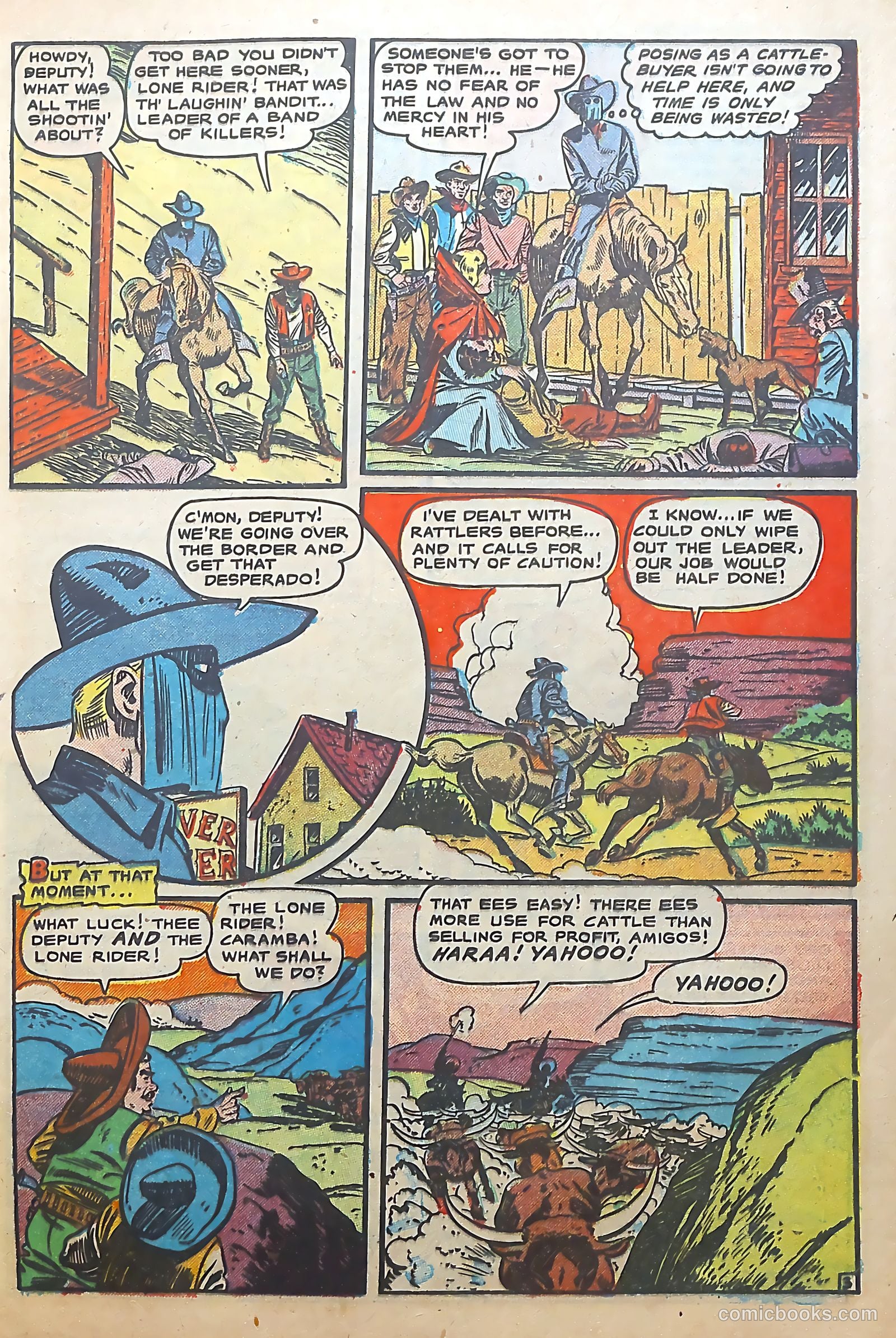 The Lone Rider #6 — page 5 of 36