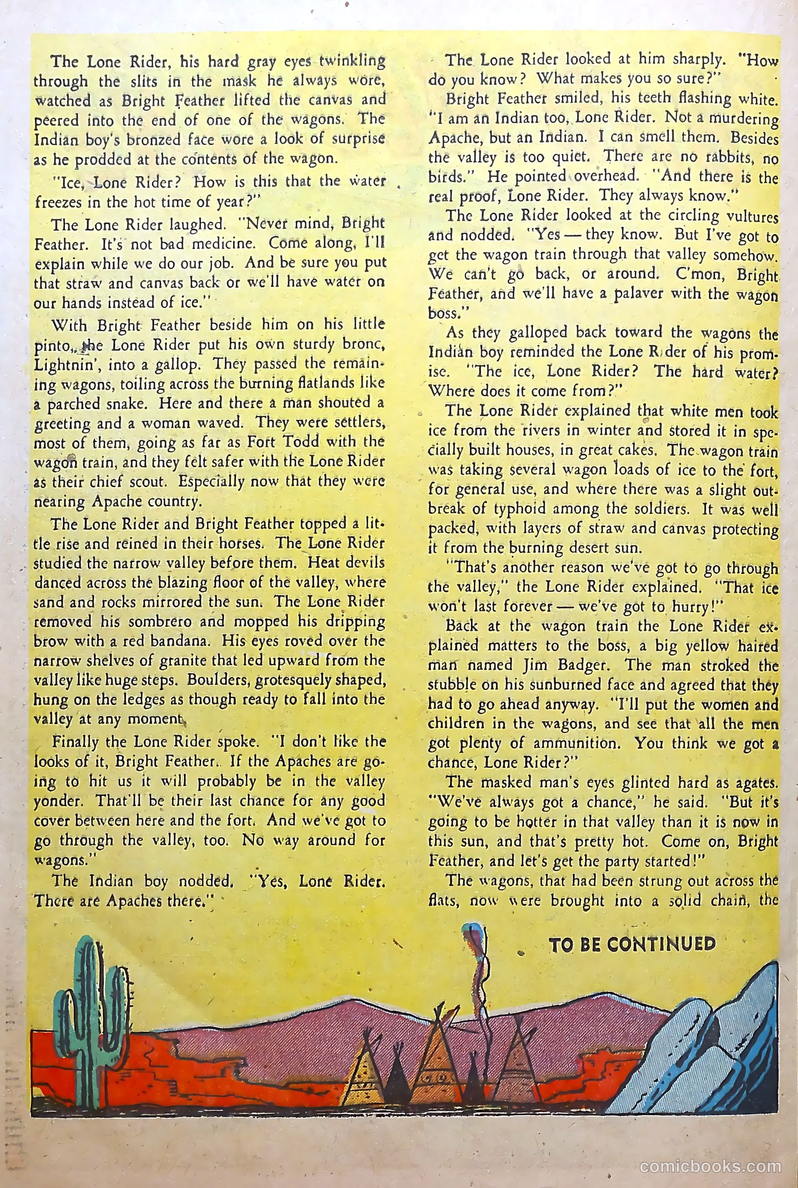 The Lone Rider #6 — page 20 of 36