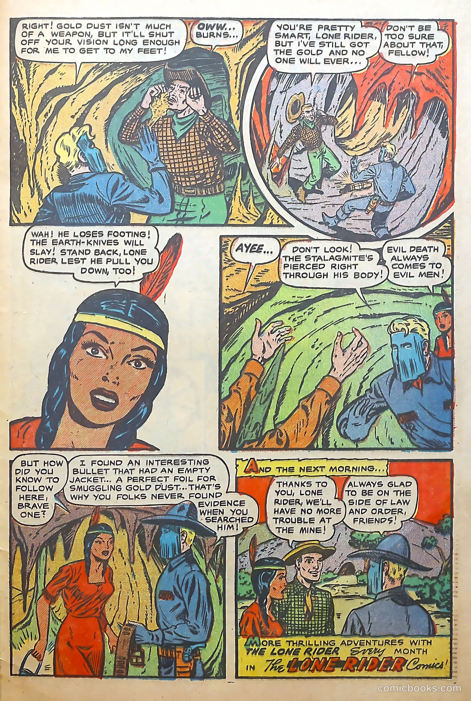 The Lone Rider #6 — page 33 of 36