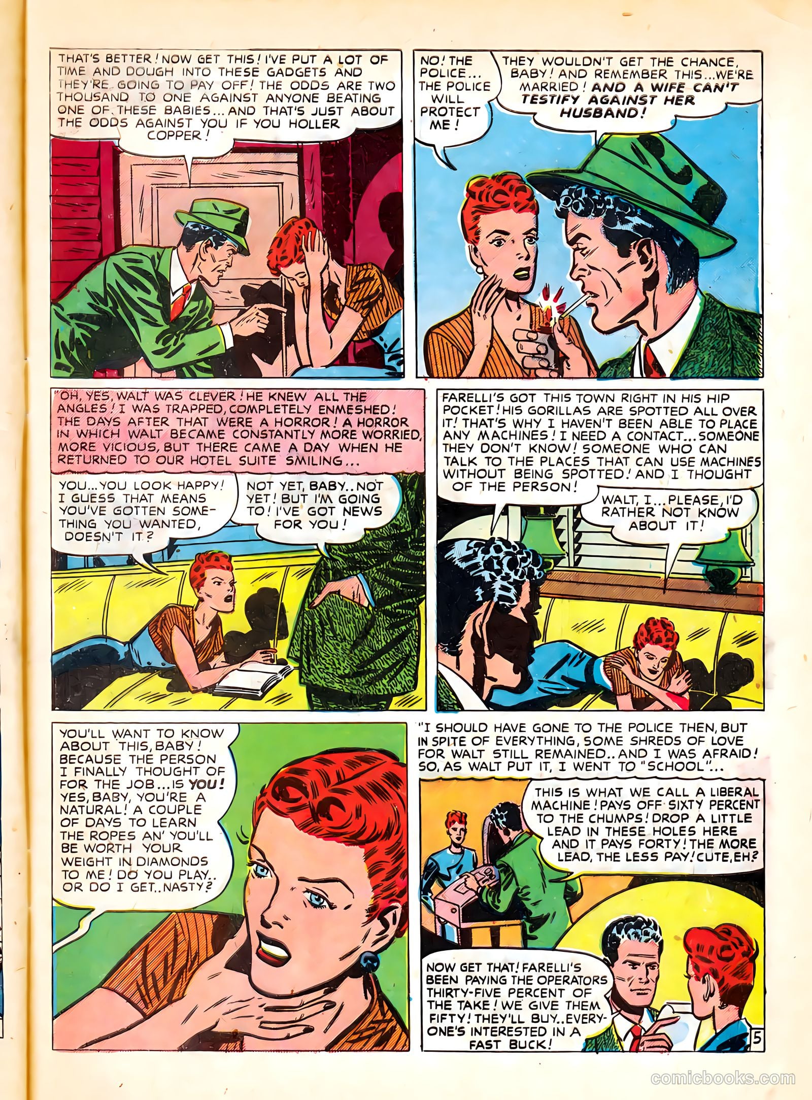 Justice Traps the Guilty #13 — page 7 of 52