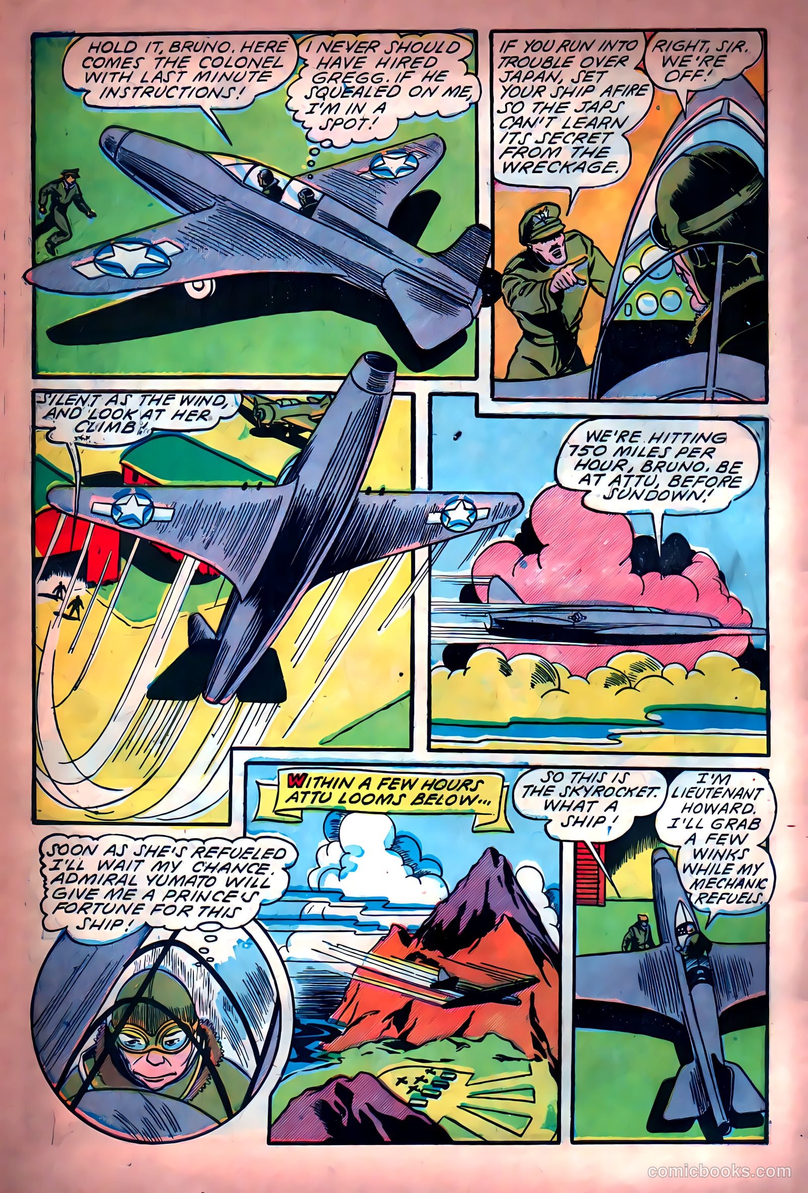 Skyrocket Comics #1 — page 6 of 53