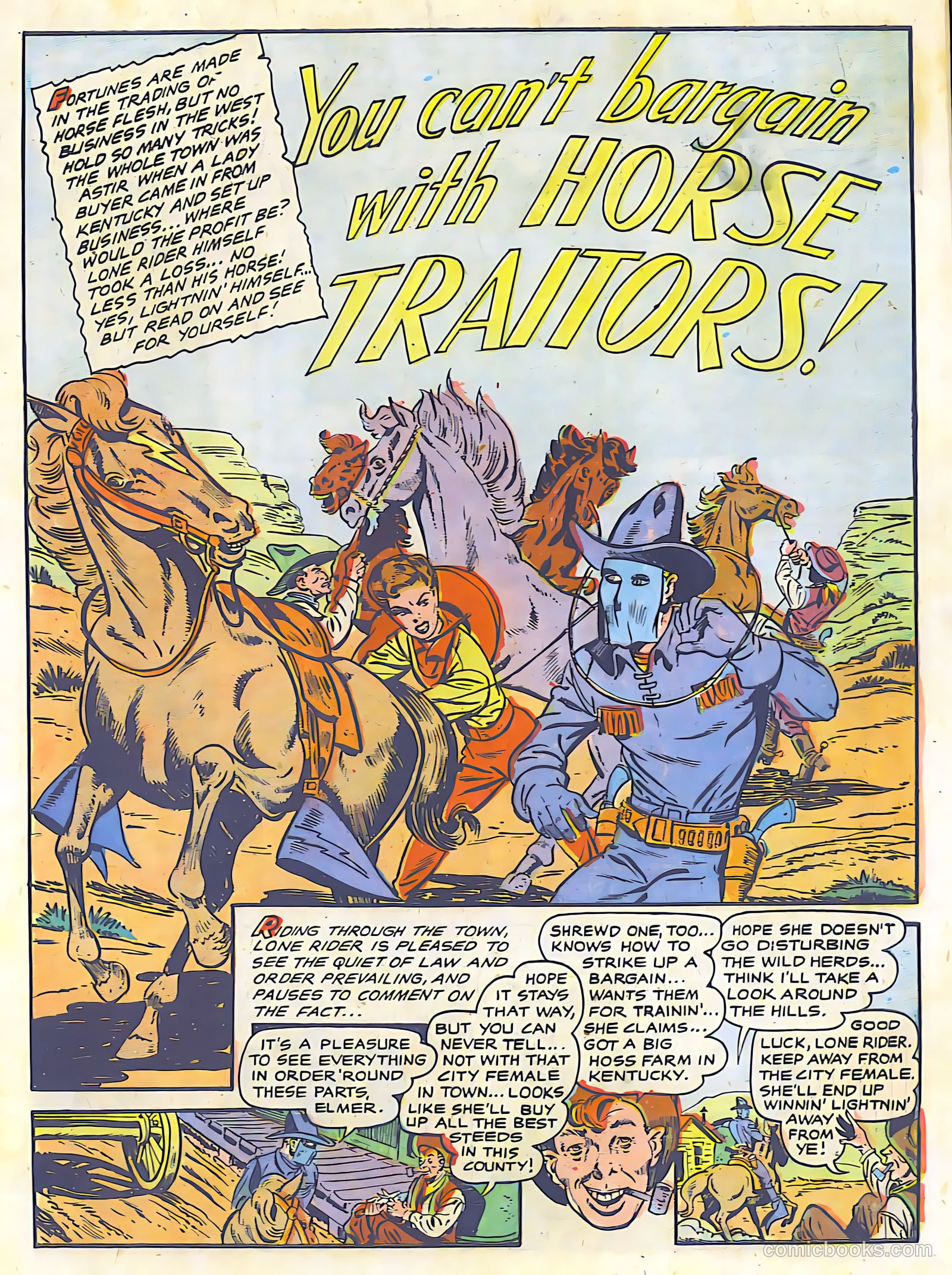 The Lone Rider #26 — page 3 of 36