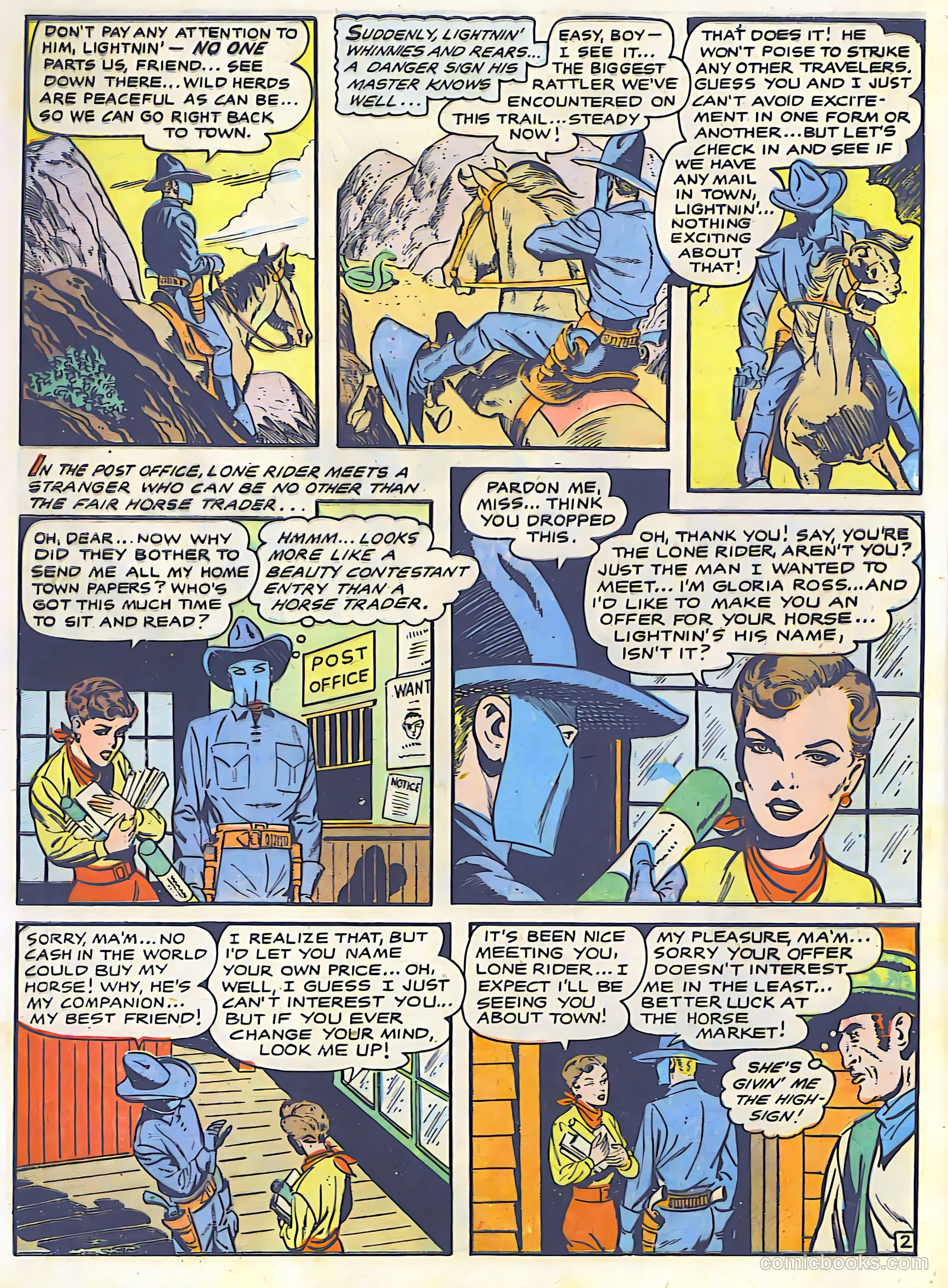 The Lone Rider #26 — page 4 of 36