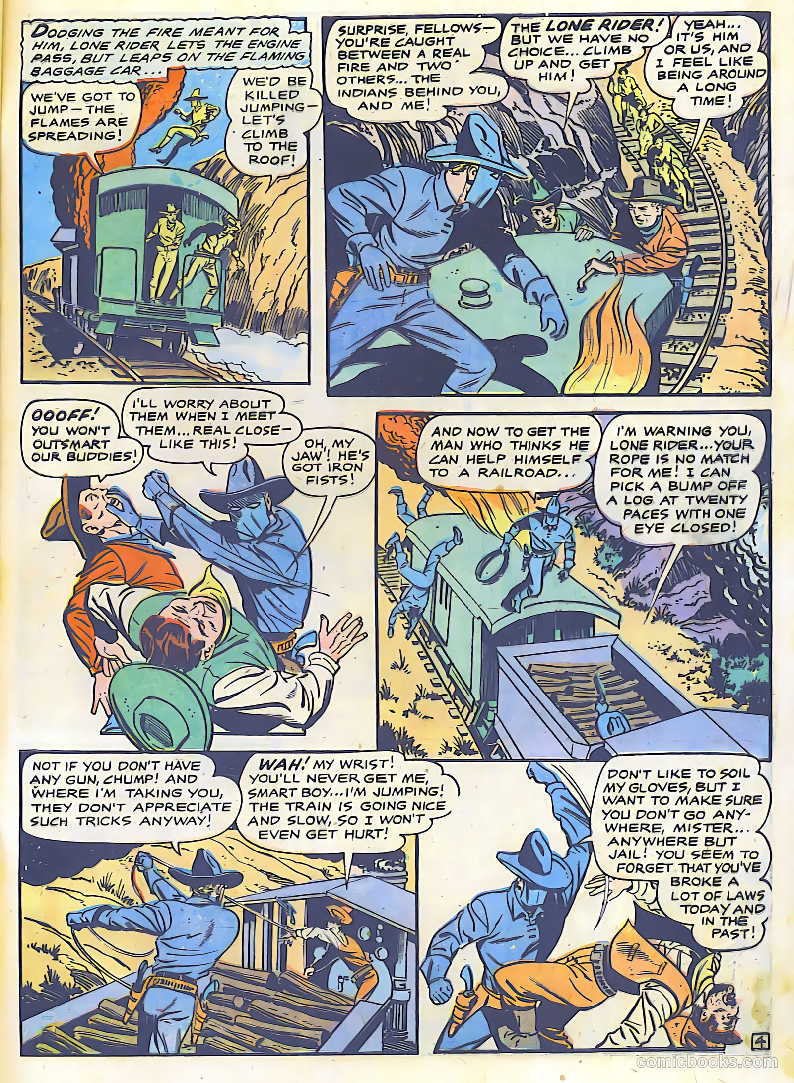 The Lone Rider #26 — page 33 of 36