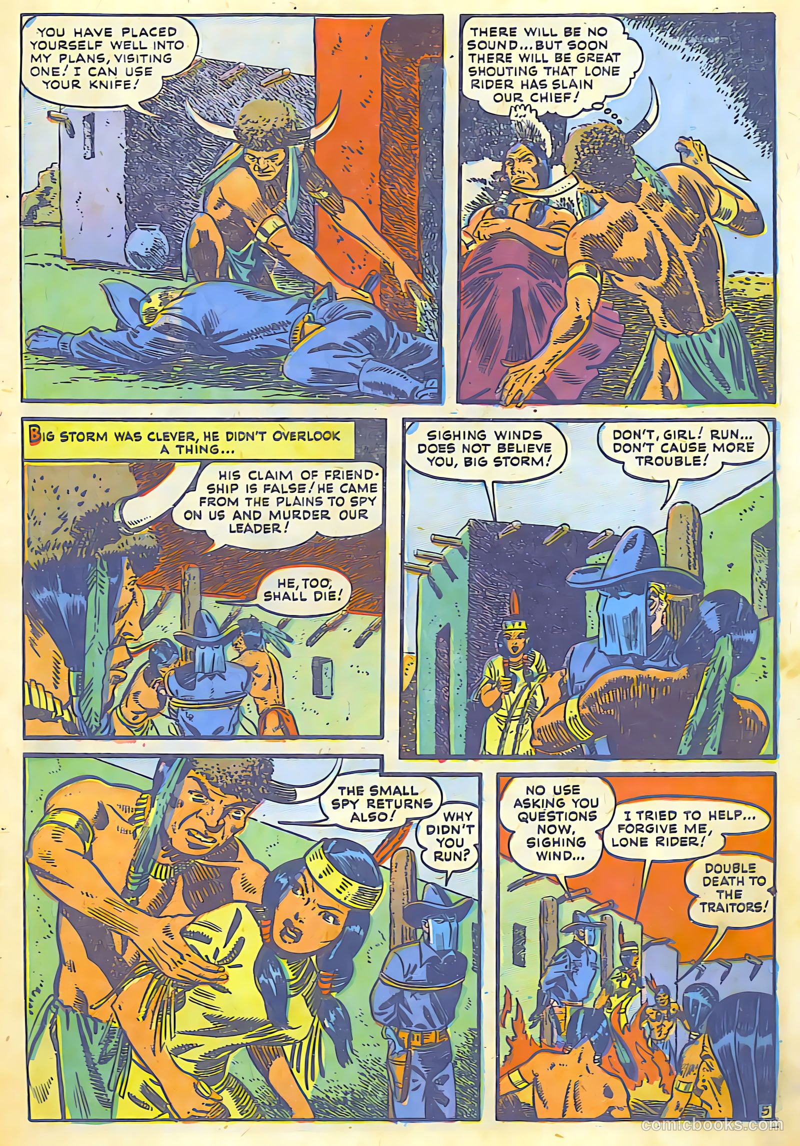 The Lone Rider #7 — page 6 of 31