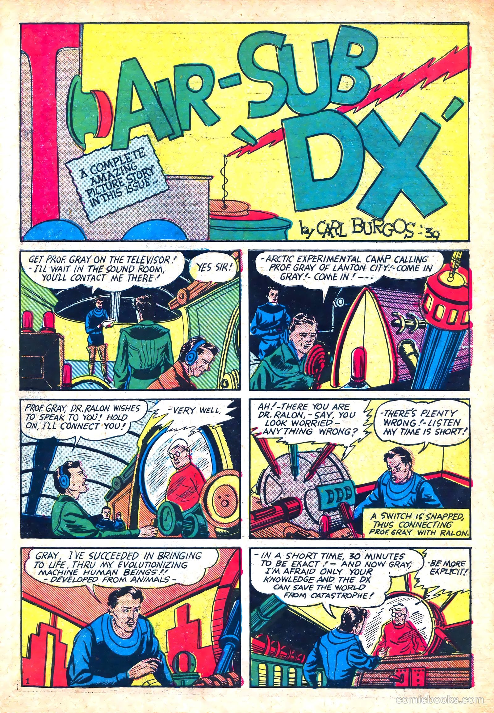 Amazing Mystery Funnies #13 — page 12 of 53