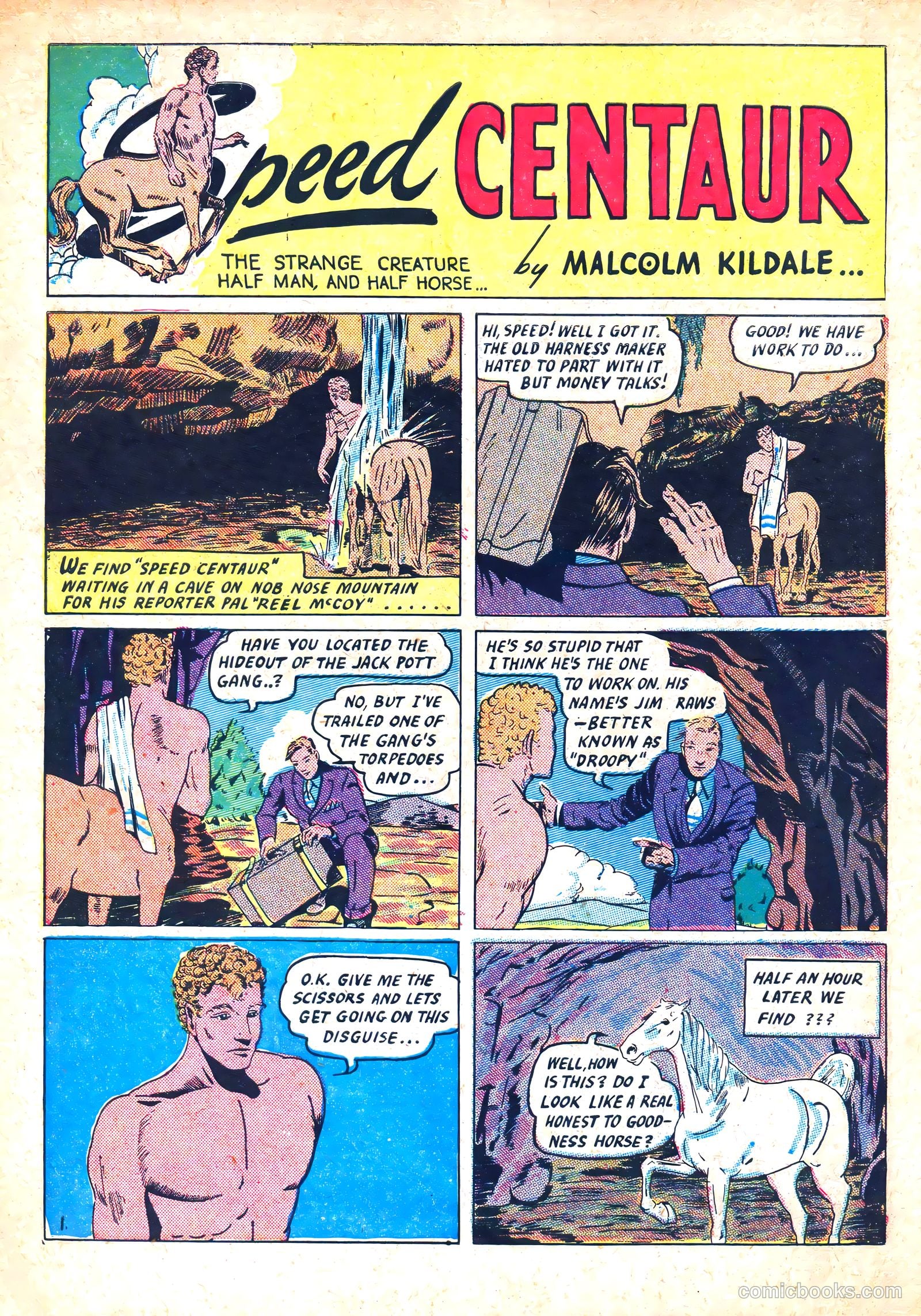 Amazing Mystery Funnies #13 — page 31 of 53