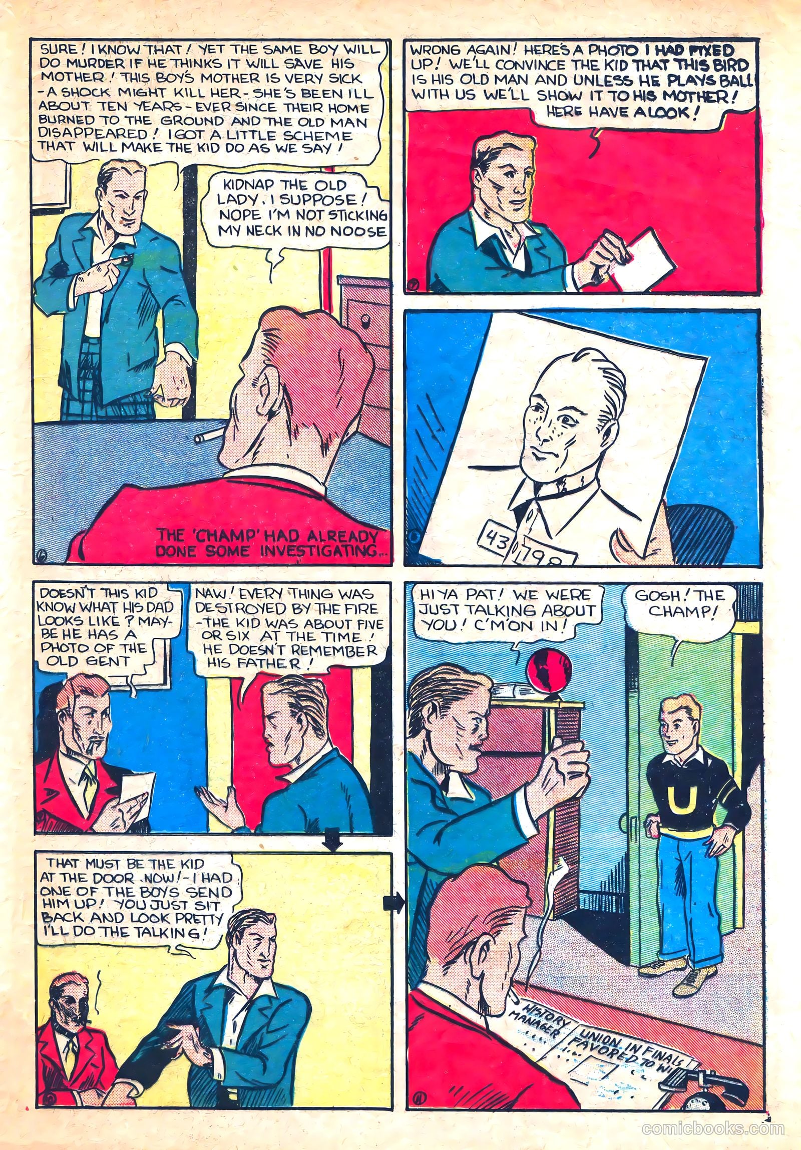Amazing Mystery Funnies #13 — page 46 of 53