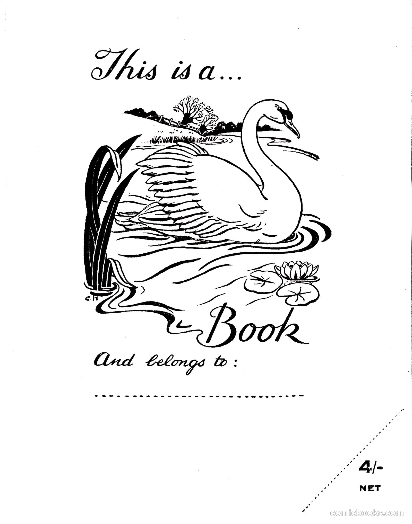 Funnies Album #1954 — page 2 of 109