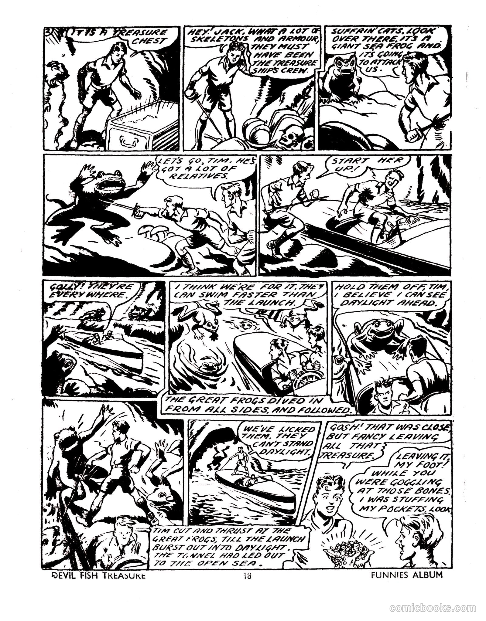 Funnies Album #1954 — page 16 of 109