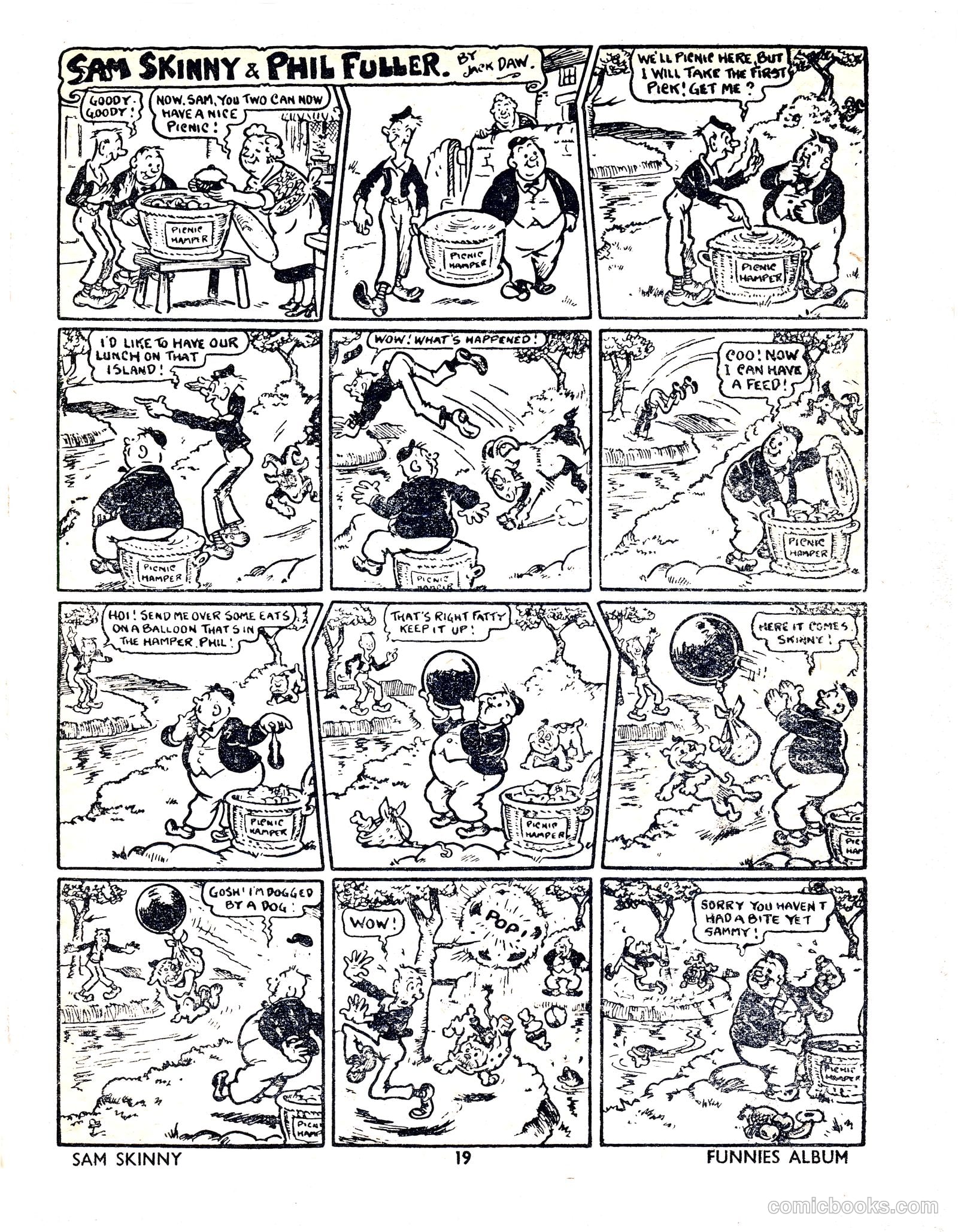 Funnies Album #1954 — page 17 of 109