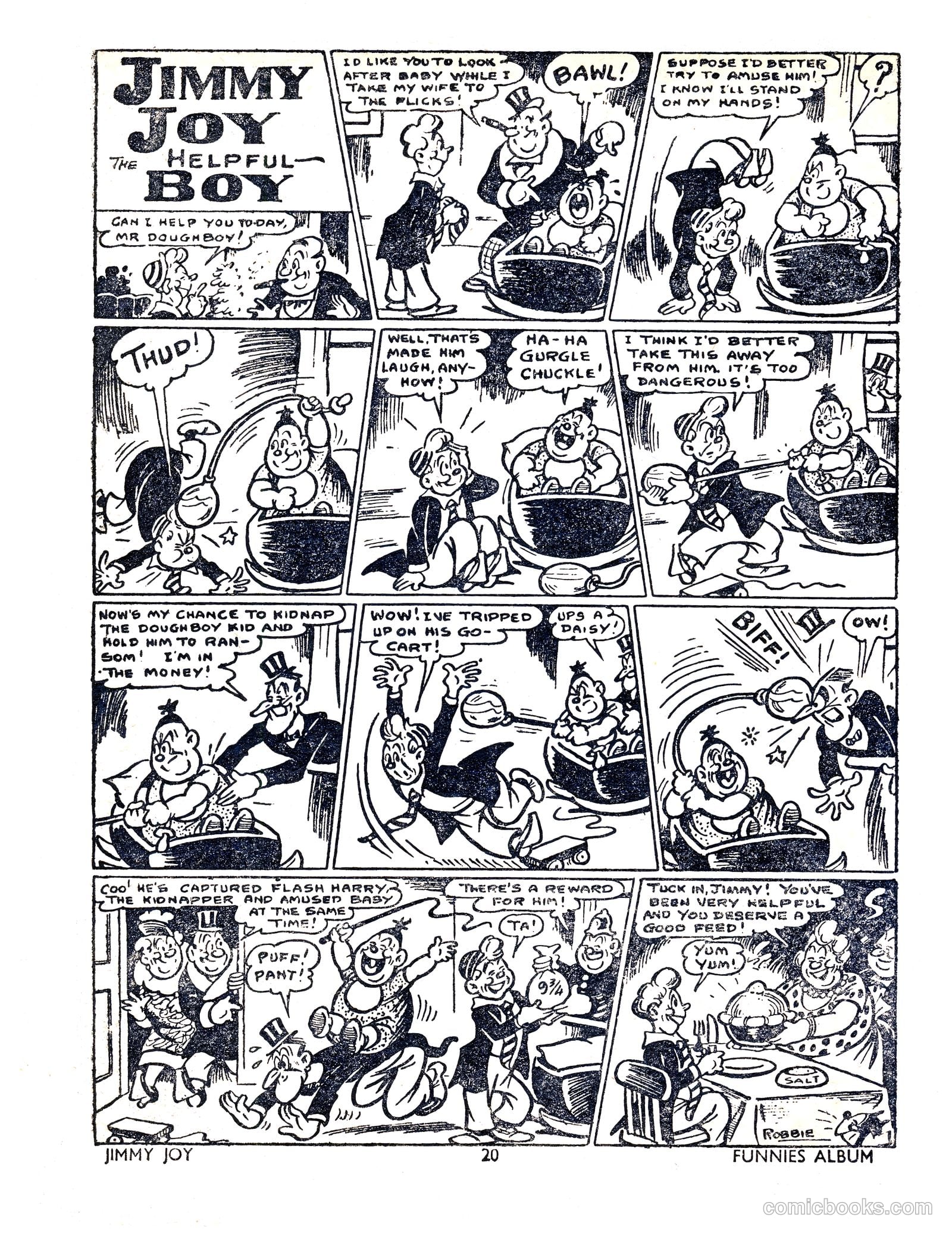 Funnies Album #1954 — page 18 of 109