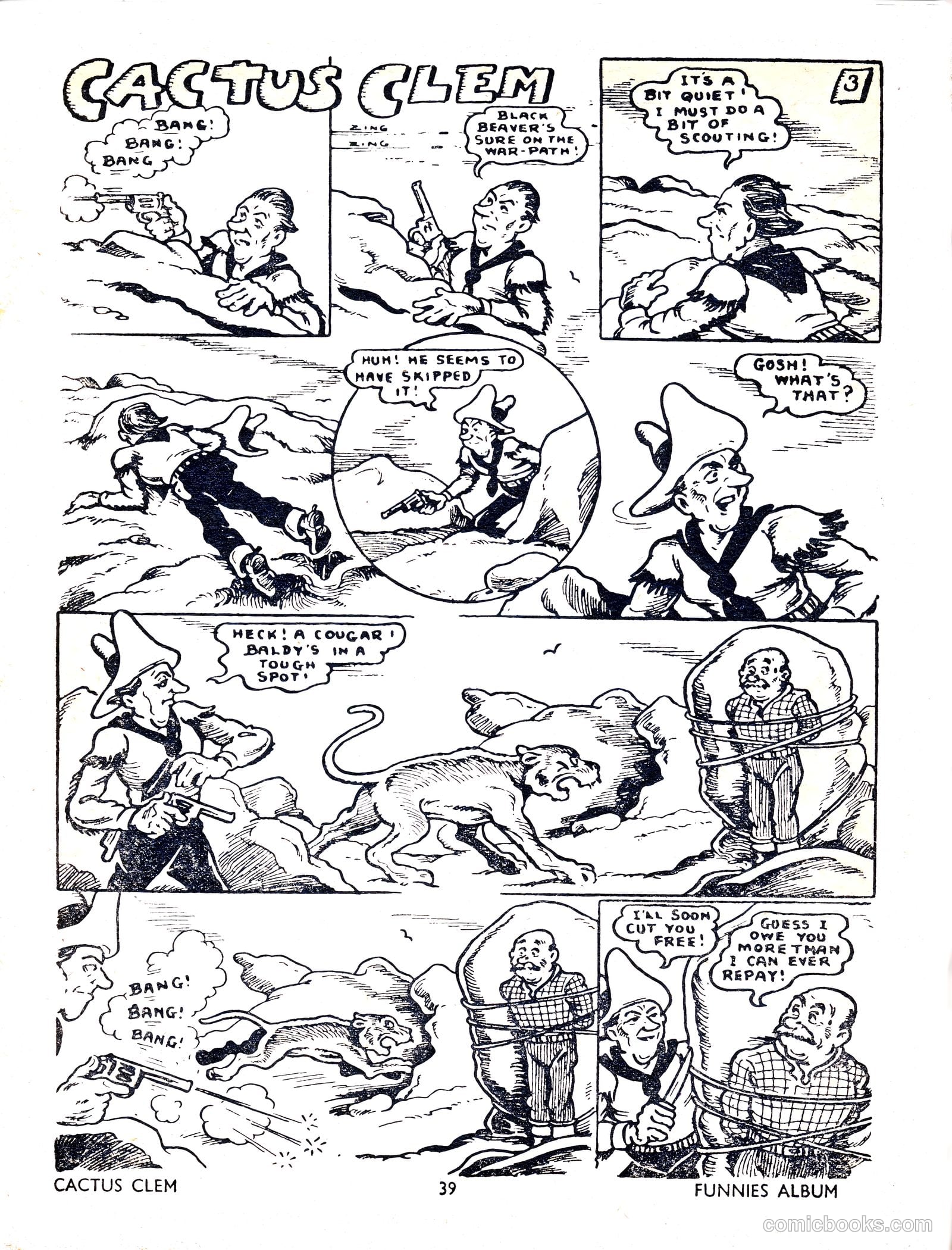 Funnies Album #1954 — page 37 of 109