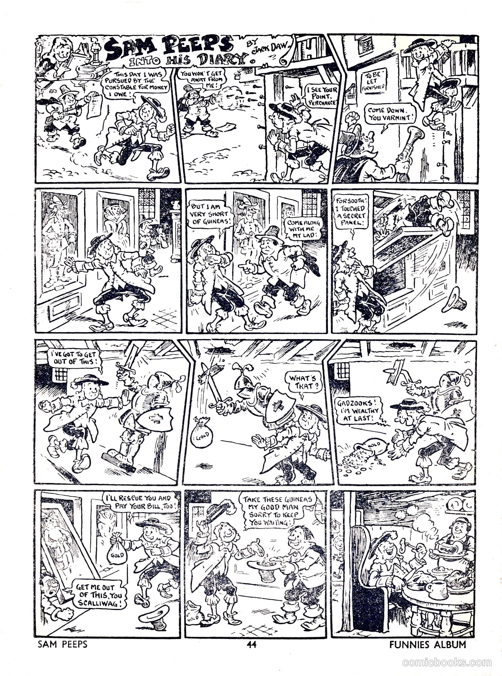 Funnies Album #1954 — page 42 of 109