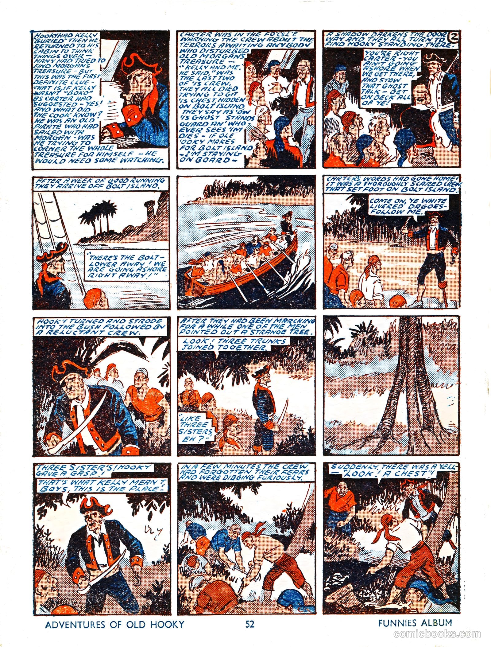 Funnies Album #1954 — page 50 of 109